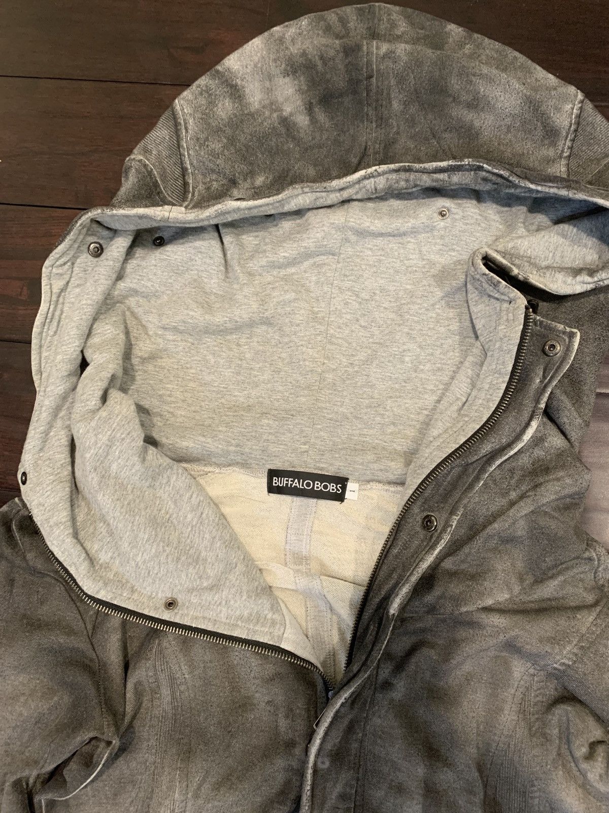 BUFFALO BOBS Buffalo Bobs waxed coating gimmick ninja hoodie Size US S / EU 44-46 / 1 - 6 Thumbnail