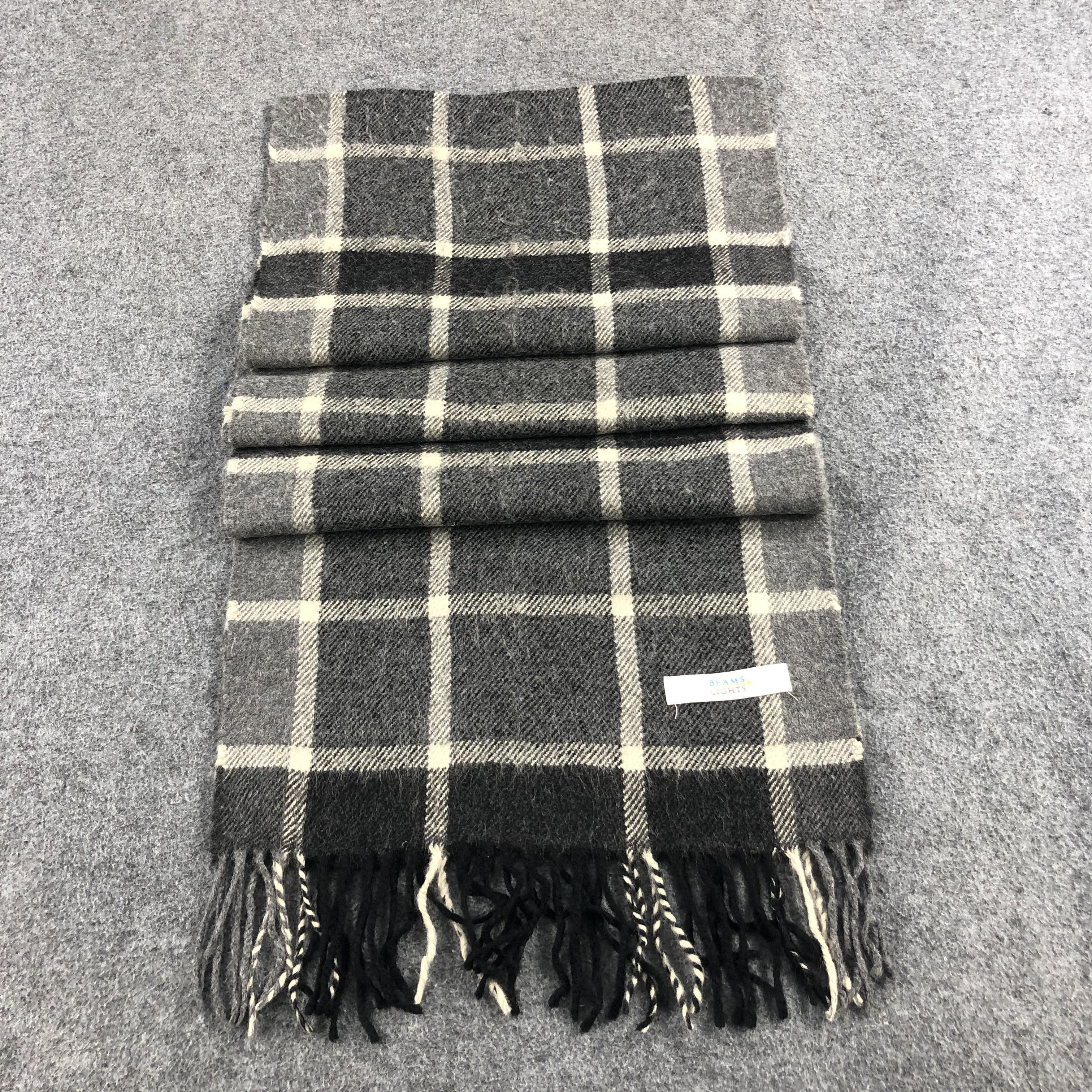 Beams Plus Beams Tartan Acrylic Scarf Muffler V863 Size ONE SIZE - 2 Thumbnail