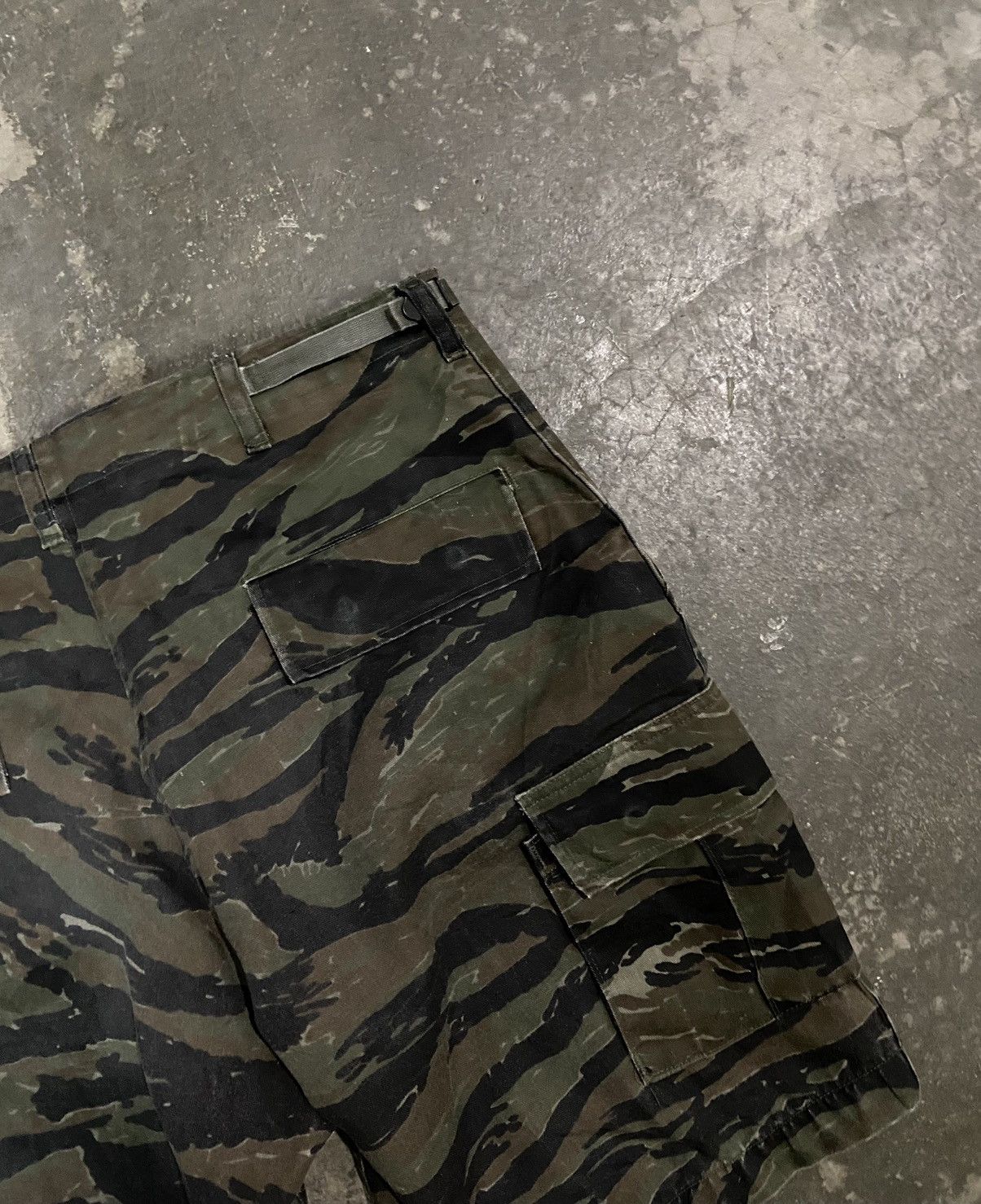 Mister Freedom × Other Vintage Tigers Stripe Shorts Size US 36 / EU 52 - 11 Thumbnail