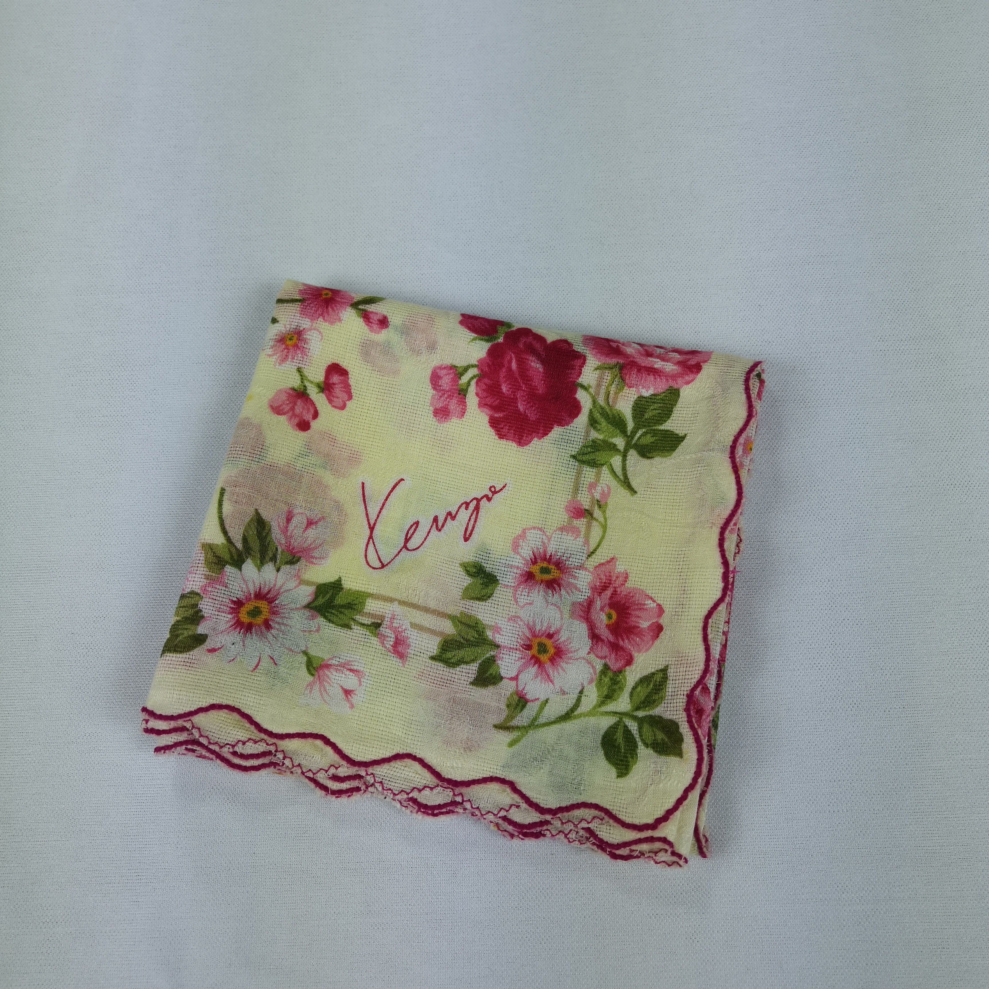 Kenzo Vintage Kenzo Handkerchief Neckerchief Bandana Size ONE SIZE - 4 Thumbnail