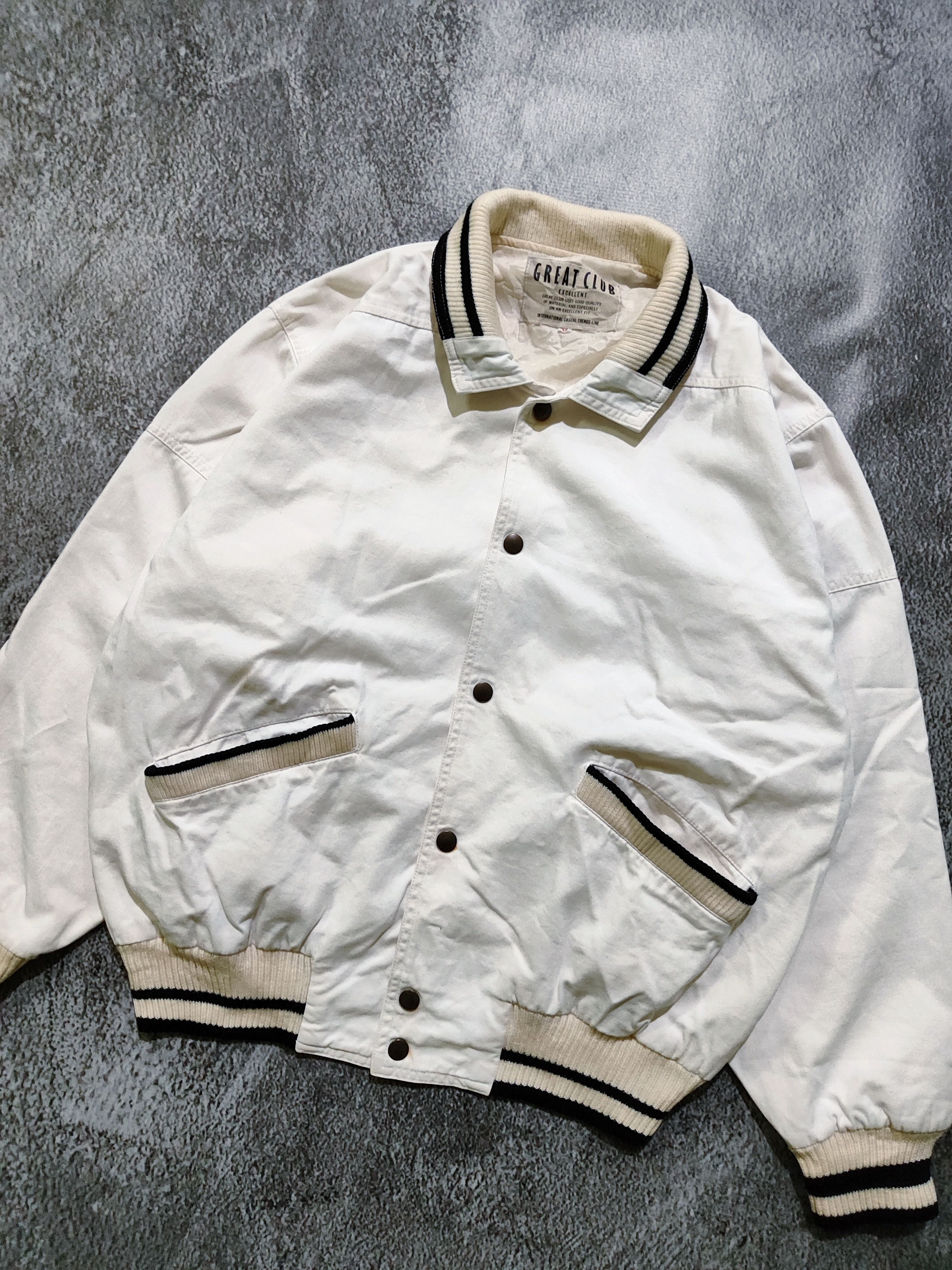 Japanese Brand × Vintage Vintage Great Club Varsity Jacket Size US M / EU 48-50 / 2 - 2 Thumbnail