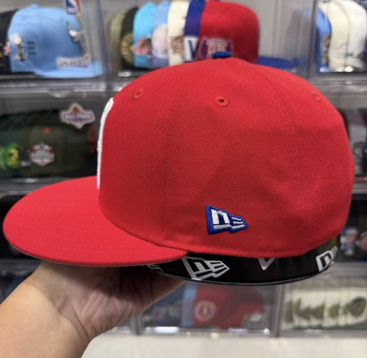 New Era New Era NBA Classic Logo Flat Brim Baseball Cap J32 Size ONE SIZE - 2 Thumbnail