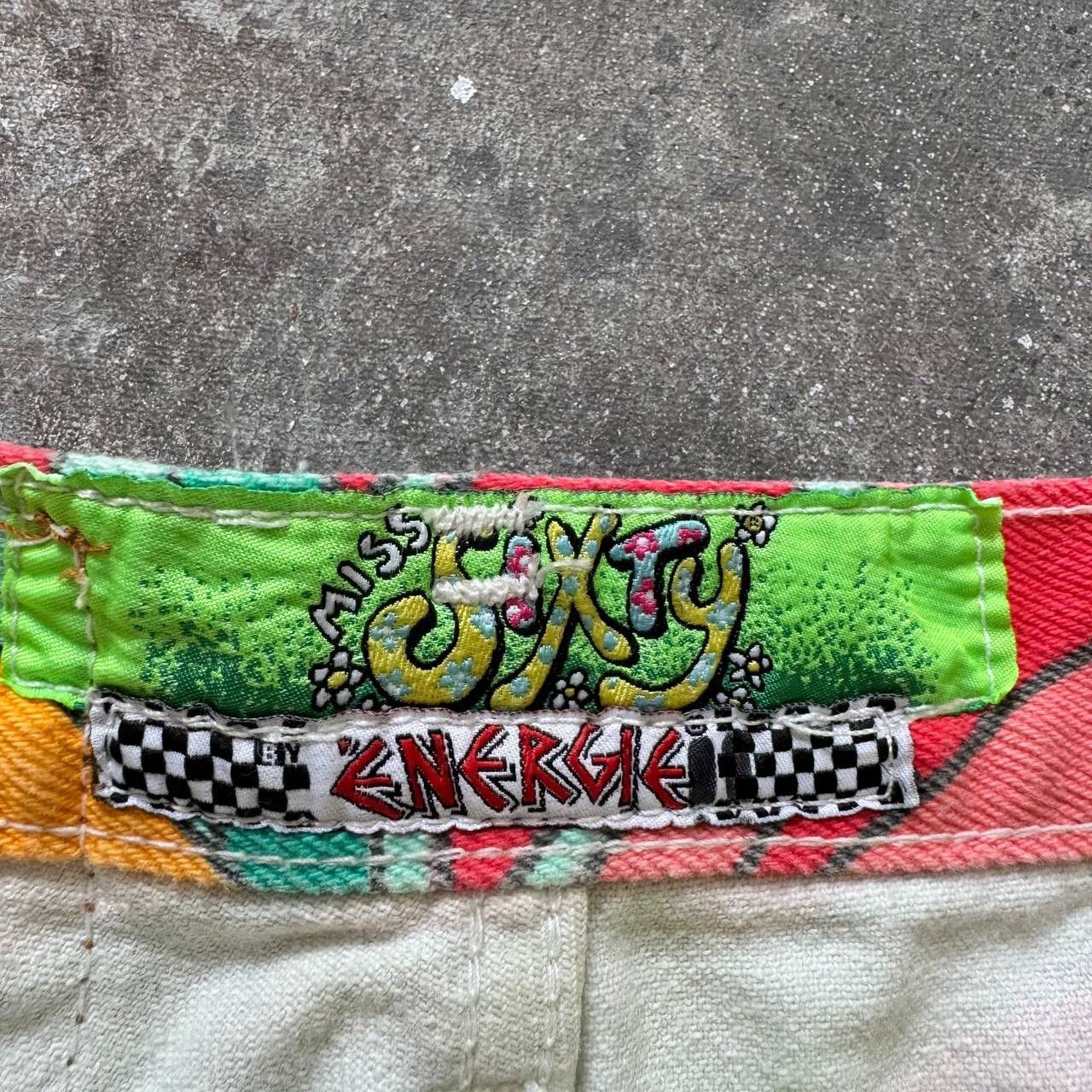 Miss Sixty × Vintage Miss Sixty 2000’s Aesthetic Y2K Glam Floral Pants Size 27" / US 4 / IT 40 - 6 Thumbnail