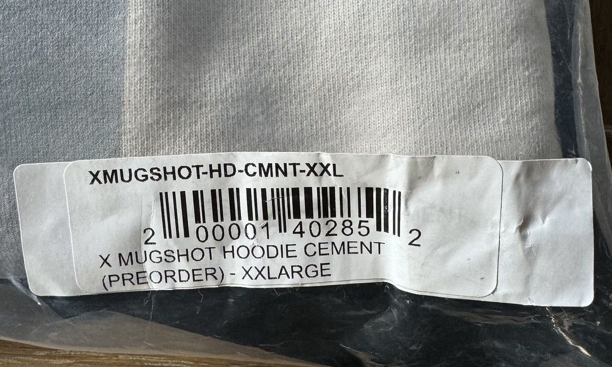 Revenge Revenge XXXTentacion Mugshot Hoodie Cement Size US XXL / EU 58 / 5 - 5 Thumbnail