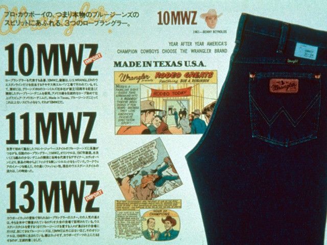 Vintage × Wrangler VINTAGE 40s WRANGLER 10MWZ BLUE BELL DENIM Size US 32 / EU 48 - 3 Thumbnail