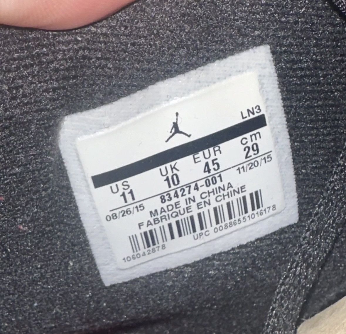 Jordan Brand Size 11 - Jordan 12 Retro Alternate 87 2016 Size US 11 / EU 44 - 6 Thumbnail
