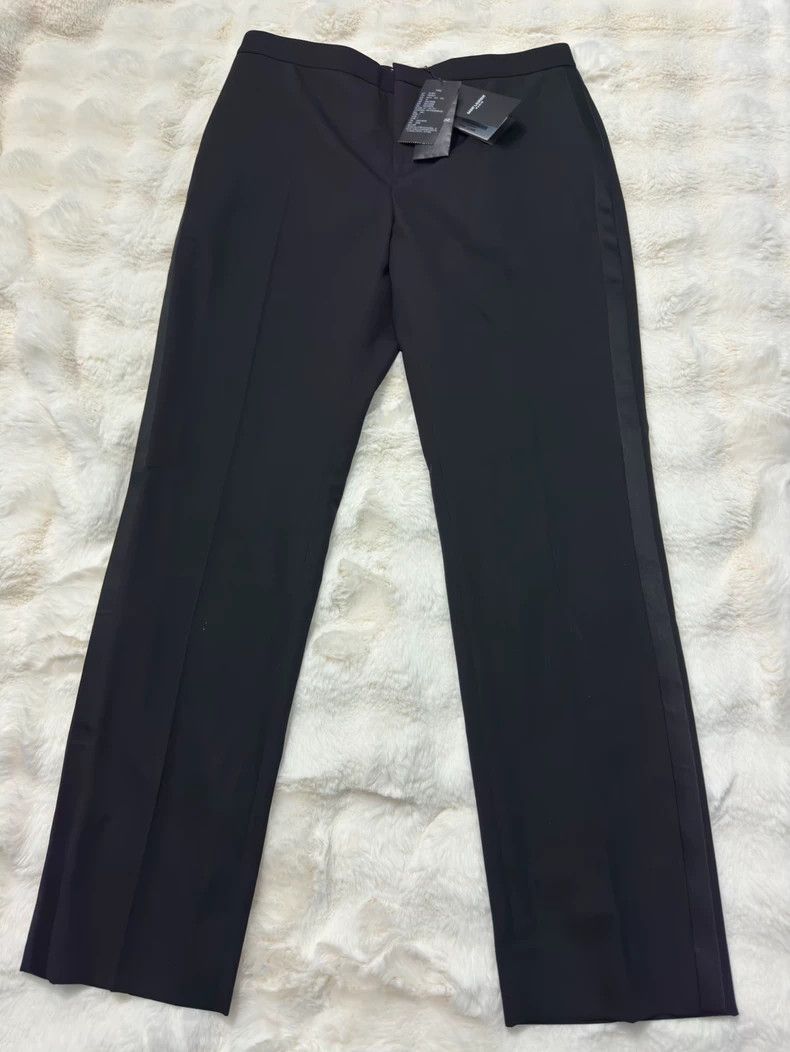 Saint Laurent Paris Saint Laurent Black Smoking Pants Size US 31 - 1 Thumbnail