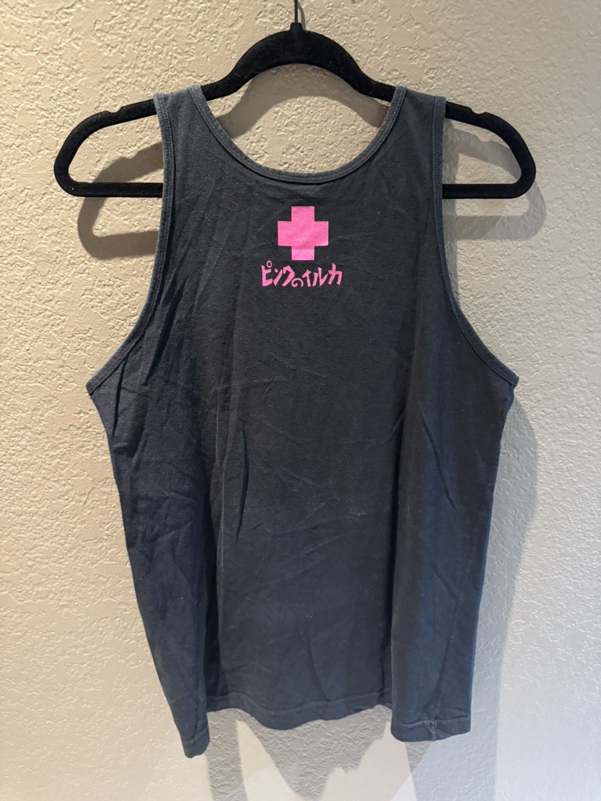 Pink Dolphin Pink Dolphin Medium Sail Tank Top Black Neon Pink Sail Boat Size US M / EU 48-50 / 2 - 4 Thumbnail
