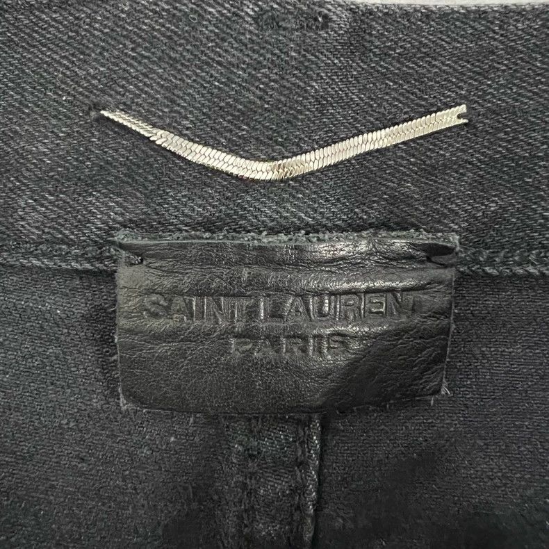 Yves Saint Laurent Saint Laruent D02 Black Washed jeans 2502-Nextarrow Size US 29 - 3 Thumbnail