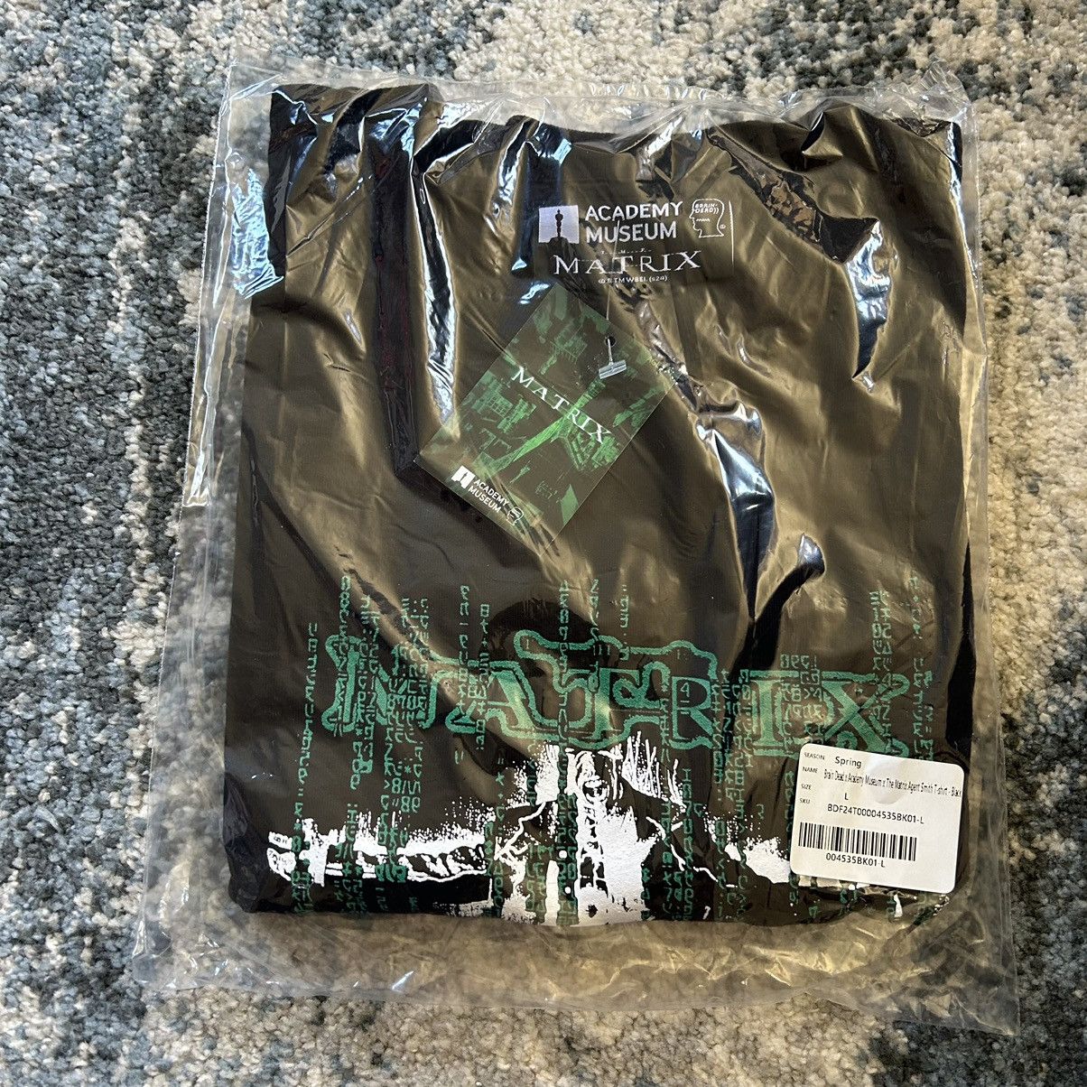 Brain Dead ACADEMY MUSEUM x THE MATRiX x BRAiN DEAD STUDiOS FAiRFAX TEE Size US L / EU 52-54 / 3 - 7 Thumbnail