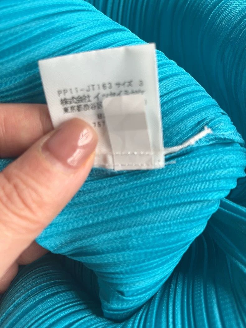 Issey Miyake issey miyake size:3 Lake blue dress 2505-Nextarrow Size XXS / US 00 / IT 34 - 4 Thumbnail