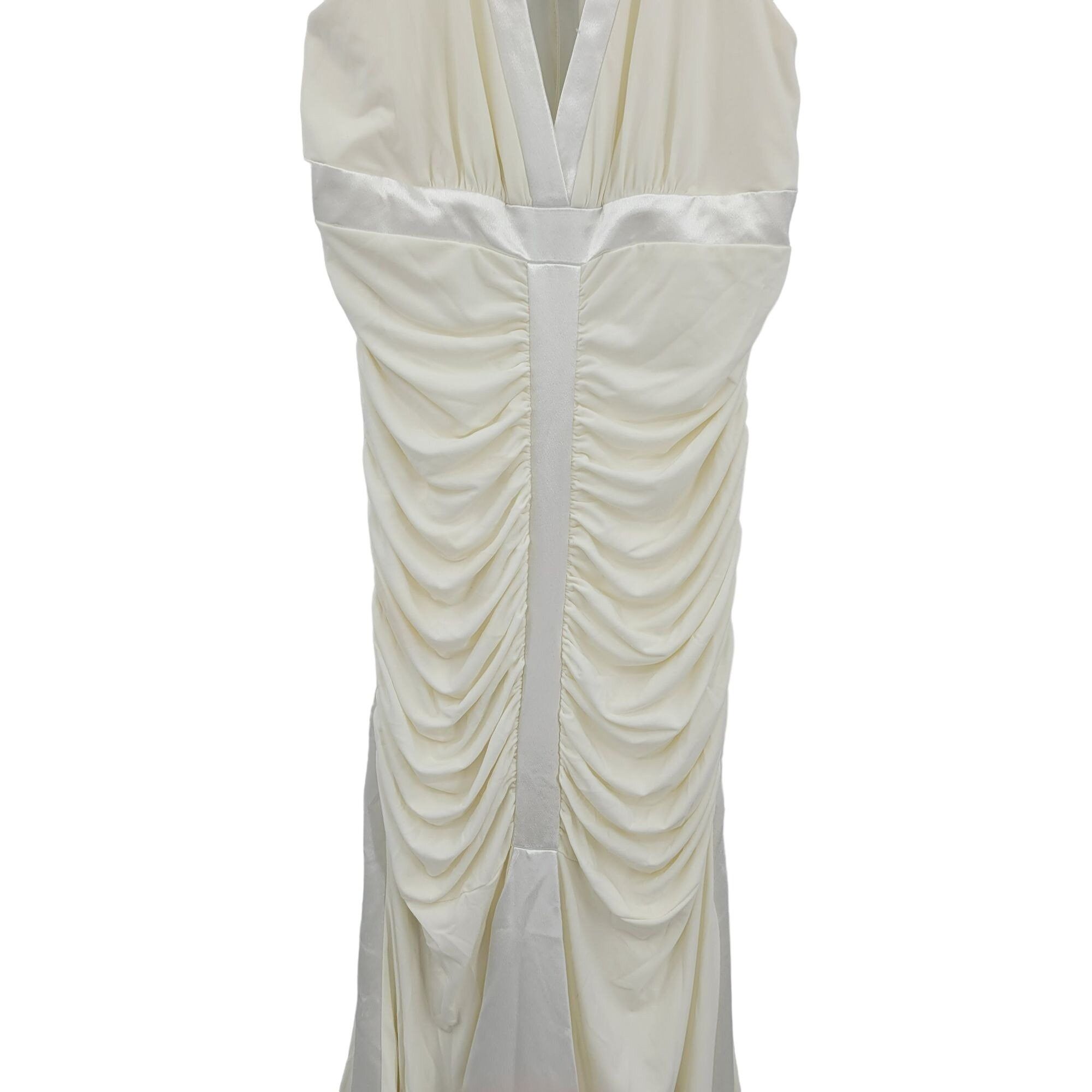 Jessica McClintock Vtg 80s Jessica McClintock Wedding Dress Gown Sz 8 Ivory Bod Size M / US 6-8 / IT 42-44 - 6 Thumbnail