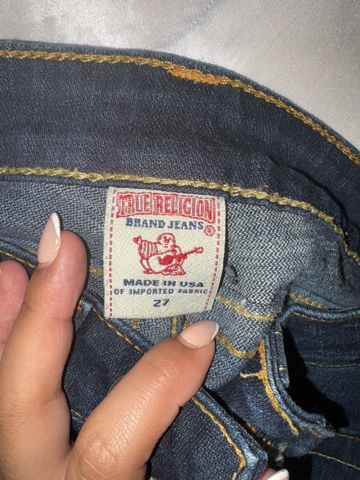 True Religion True Religion Jeans Size 35" - 4 Thumbnail