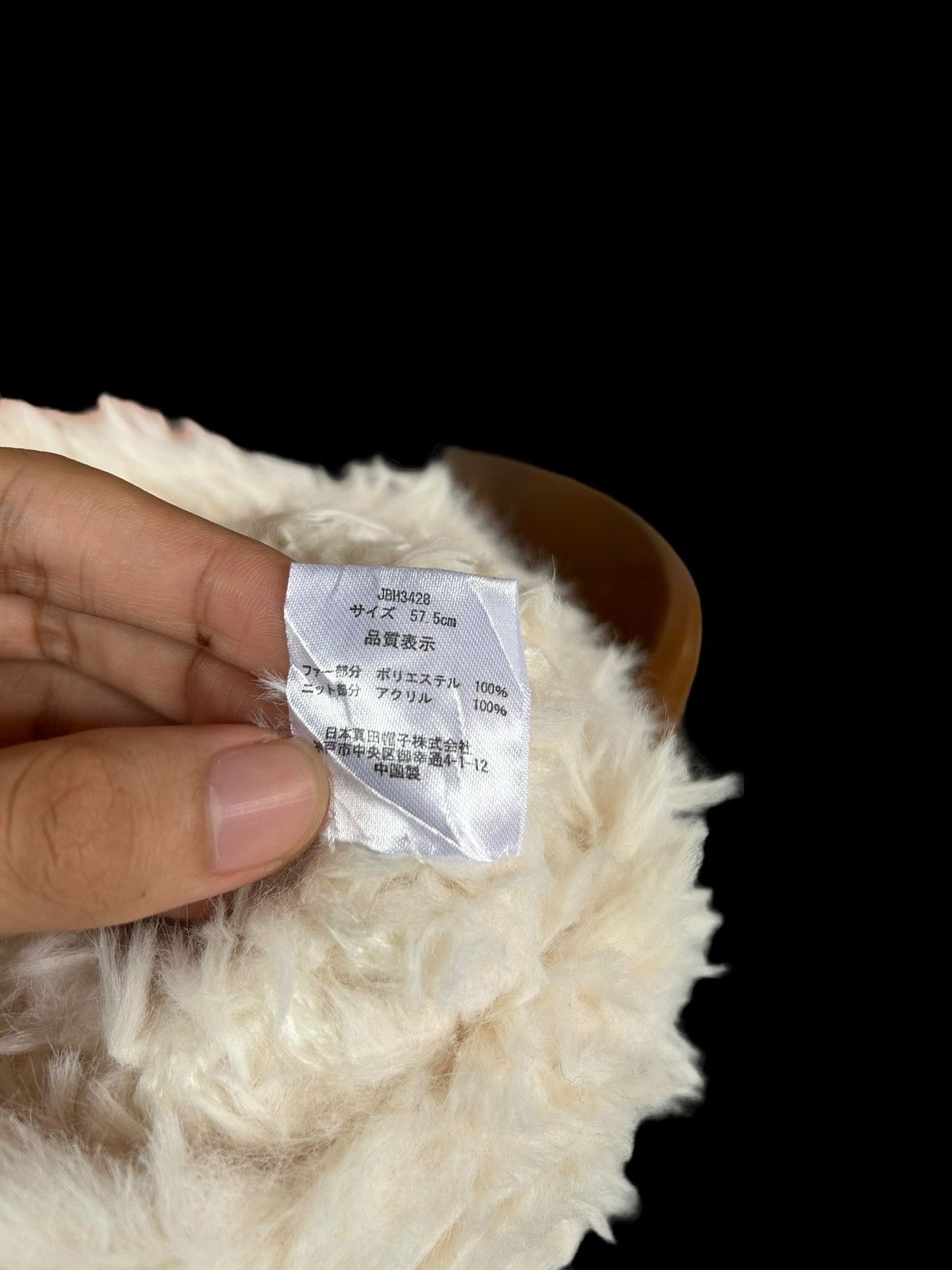 Japanese Brand × Kapital × Vintage Japanese Pun Bondage Style Fur Beanie Hats Size ONE SIZE - 7 Thumbnail