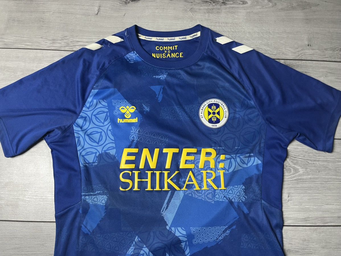 Hummel Hummel St Albans city football club away home jersey 2022/24 Size US M / EU 48-50 / 2 - 3 Thumbnail