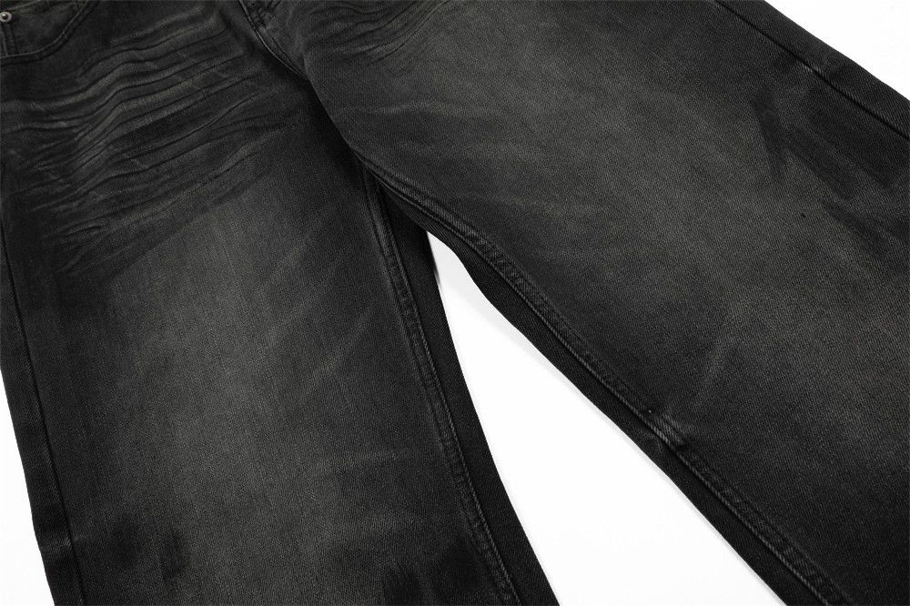 Japanese Brand × Jean Men's street loose wide-leg distressed washed gradient jeans Size US 34 / EU 50 - 6 Thumbnail