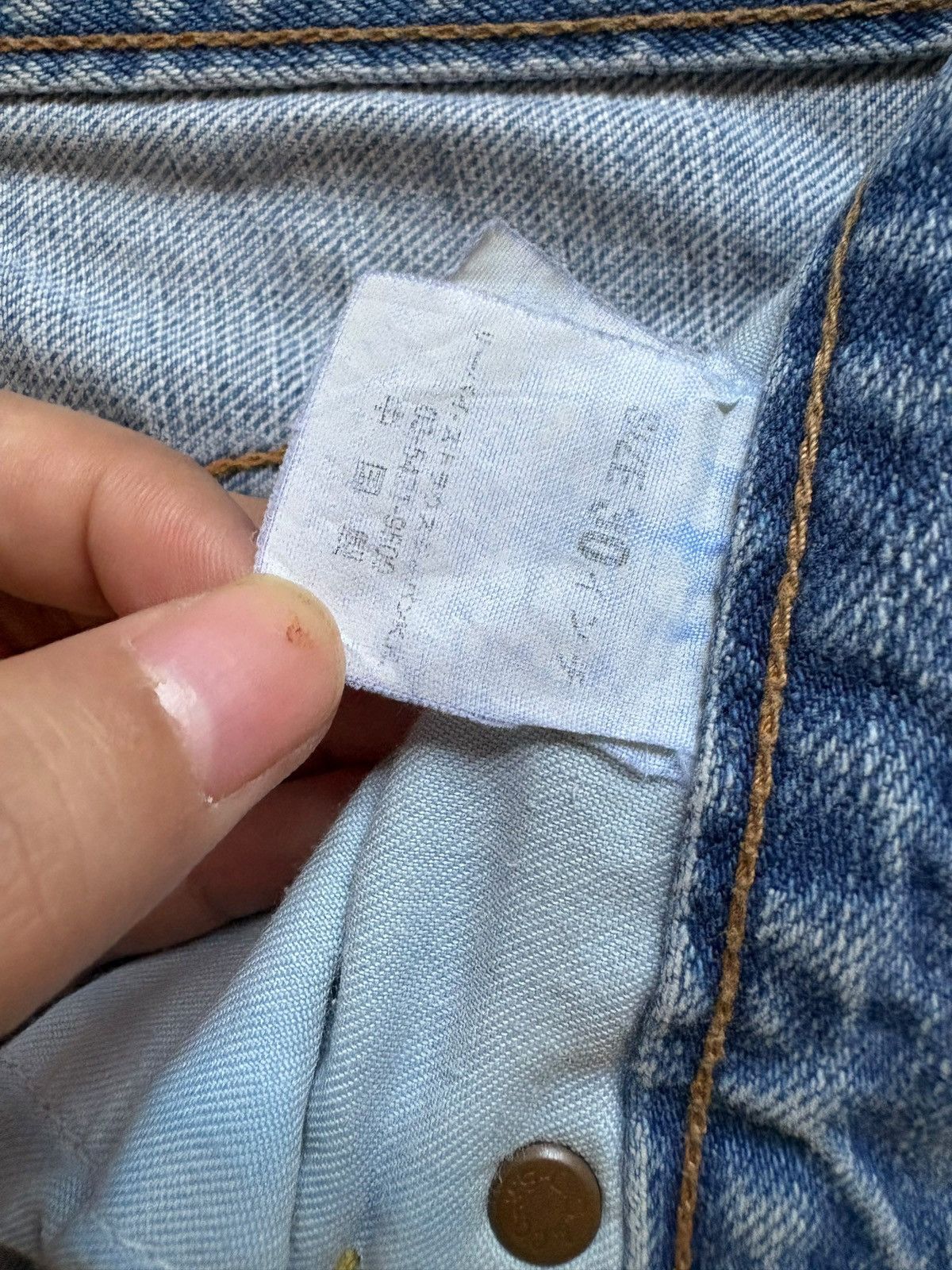 Levi's Vintage 90s Levis 503 Mud Wash Distressed Baggy Jeans Size US 30 / EU 46 - 10 Thumbnail