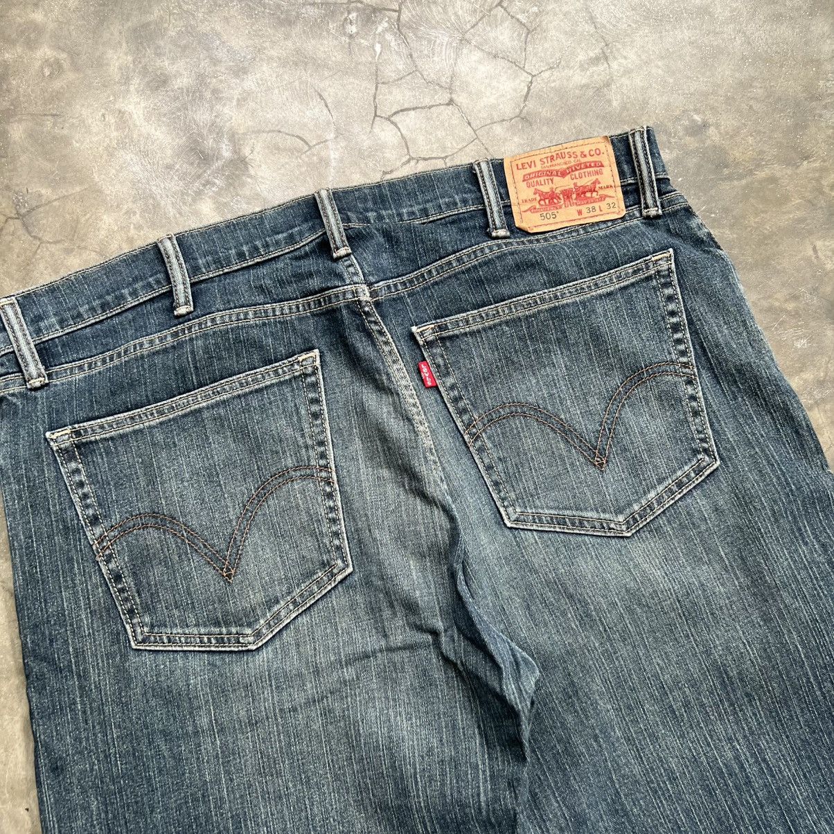 Levi's Levi’s 505 Distressed Jeans Size US 38 / EU 54 - 4 Thumbnail
