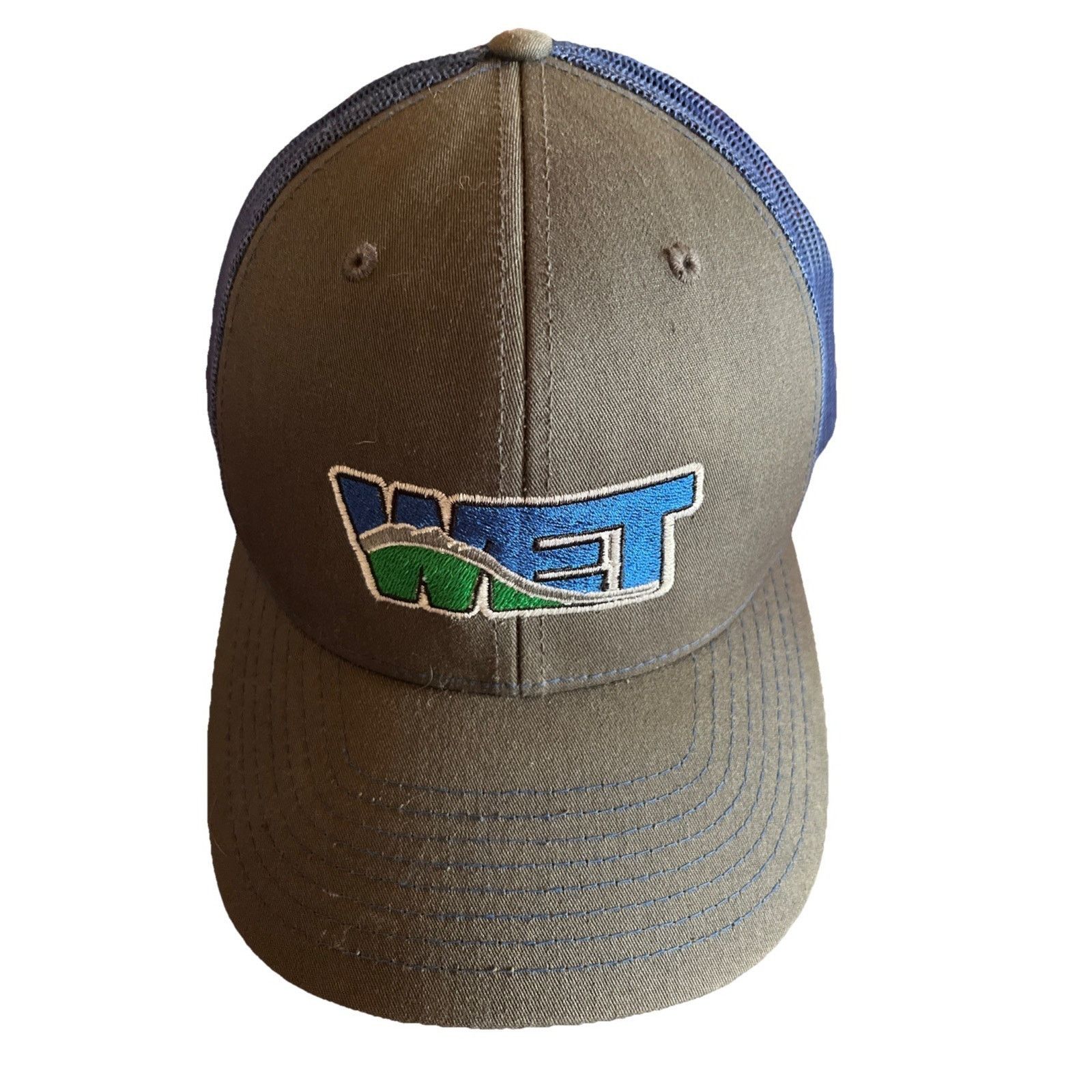 Richardson Richardson Gray “Wet” Baseball Cap Cotton Polyester Hat Size ONE SIZE - 1 Thumbnail