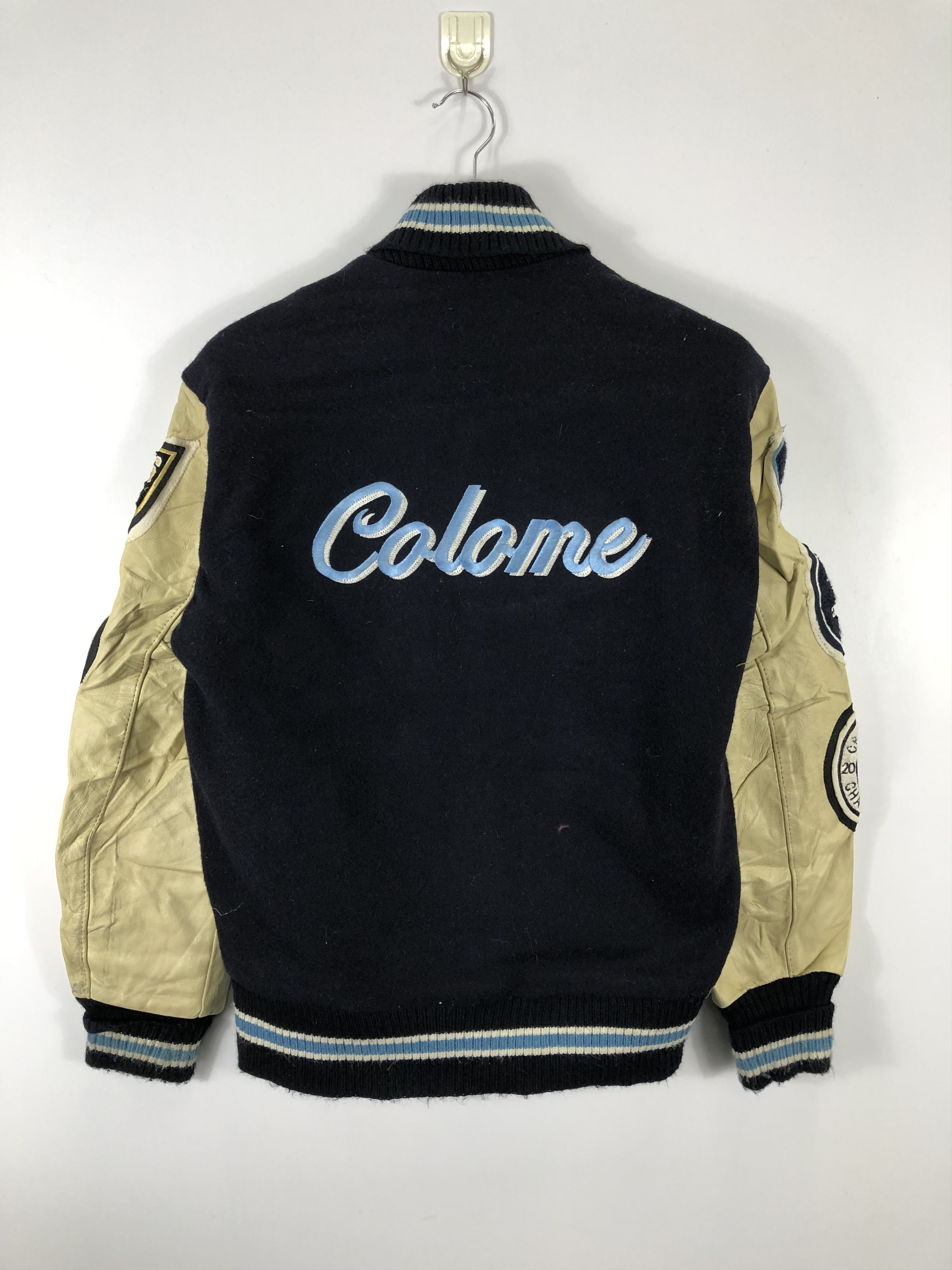 Delong Vintage Delong Varsity Jacket University Full Patches V0236 Size US XS / EU 42 / 0 - 3 Thumbnail