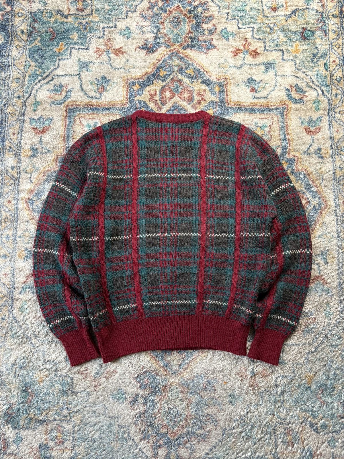Vintage Vintage Woodward’s Plaid Pullover Sweater Medium Size US M / EU 48-50 / 2 - 2 Thumbnail