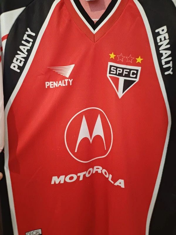 Penalty Rarity: Original São Paulo FC(2000-2001)Training Shirt Size US M / EU 48-50 / 2 - 7 Thumbnail