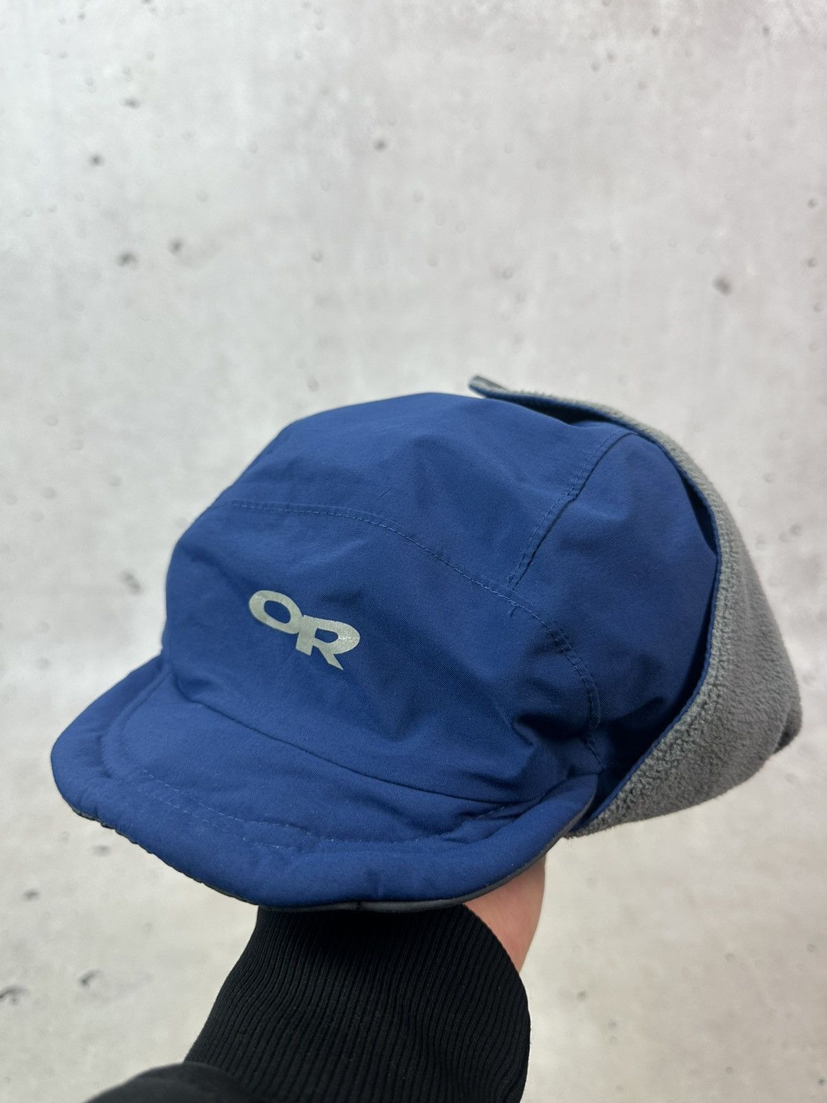 Outdoor Research Outdoor Research Gore-Tex Blue Nylon Fleece Hat Size ONE SIZE - 1 Thumbnail