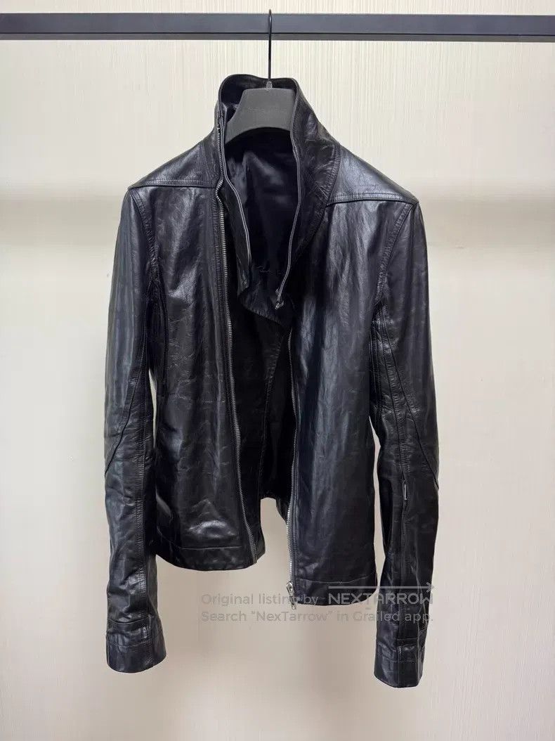 Rick Owens RICK OWENS Zip-up Leather Jacket Size US M / EU 48-50 / 2 - 1 Thumbnail