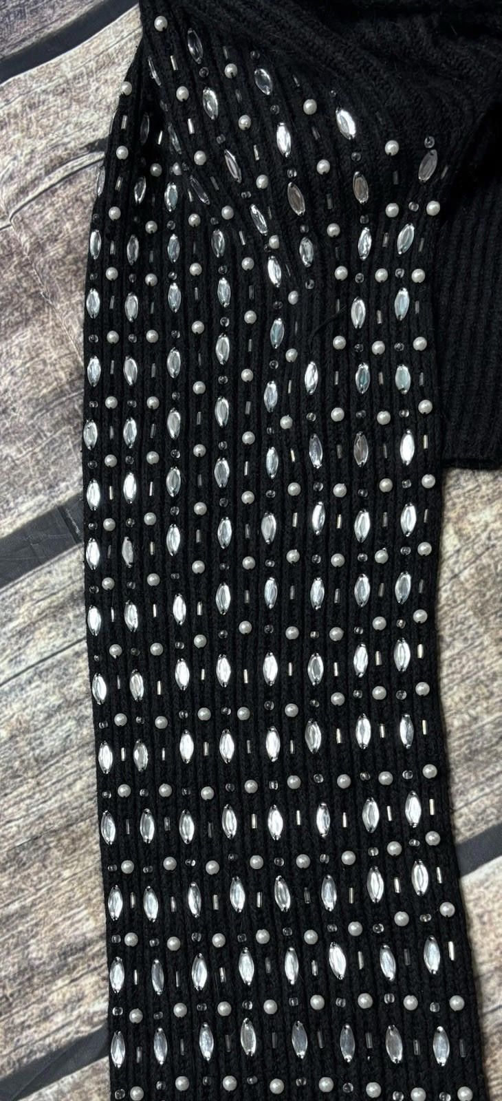 Other 90s I.B. Diffusion Sweater Womens L Silk Angora Blend Scarf Size L / US 10 / IT 46 - 7 Thumbnail
