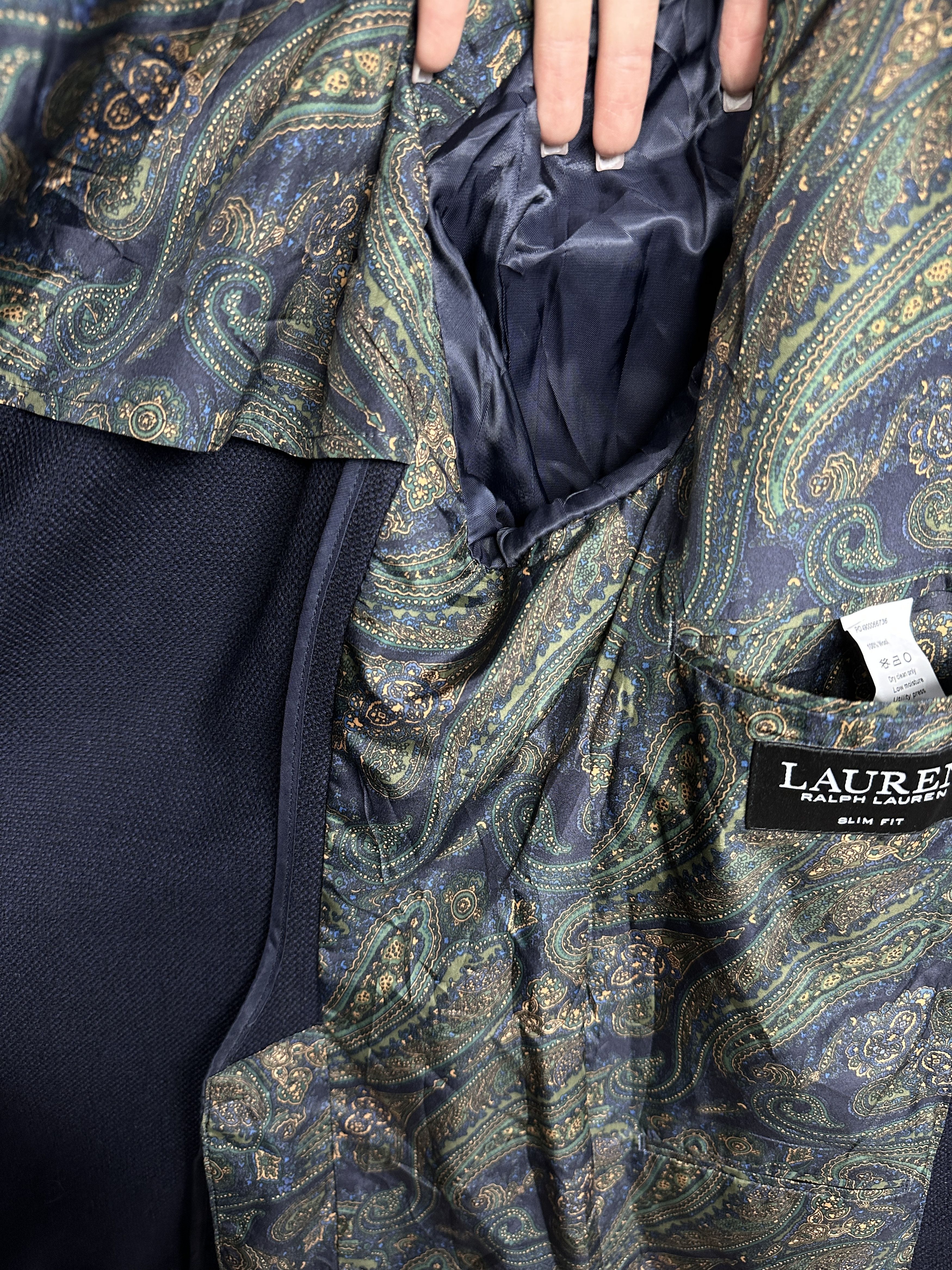Ralph Lauren Black Label Ralph Lauren Black Label Mens Wool Blazer Jacket Size US M / EU 48-50 / 2 - 8 Thumbnail