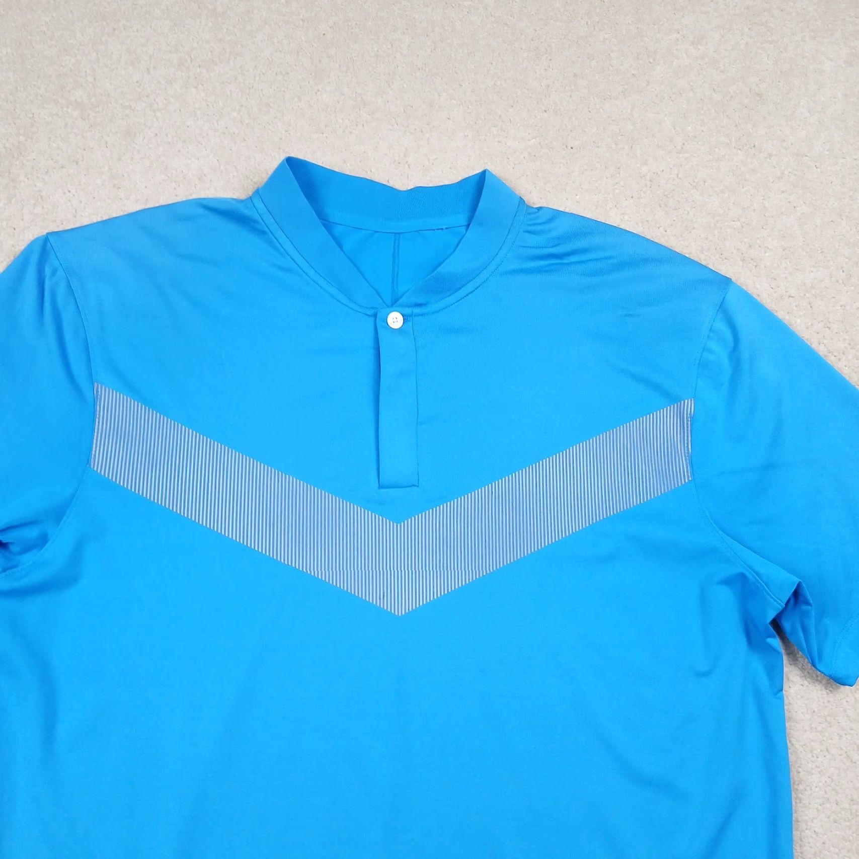 Nike Nike Tiger Woods Golf Polo Shirt Mens Small Blue Dri-FIT Shirt Size US S / EU 44-46 / 1 - 3 Thumbnail
