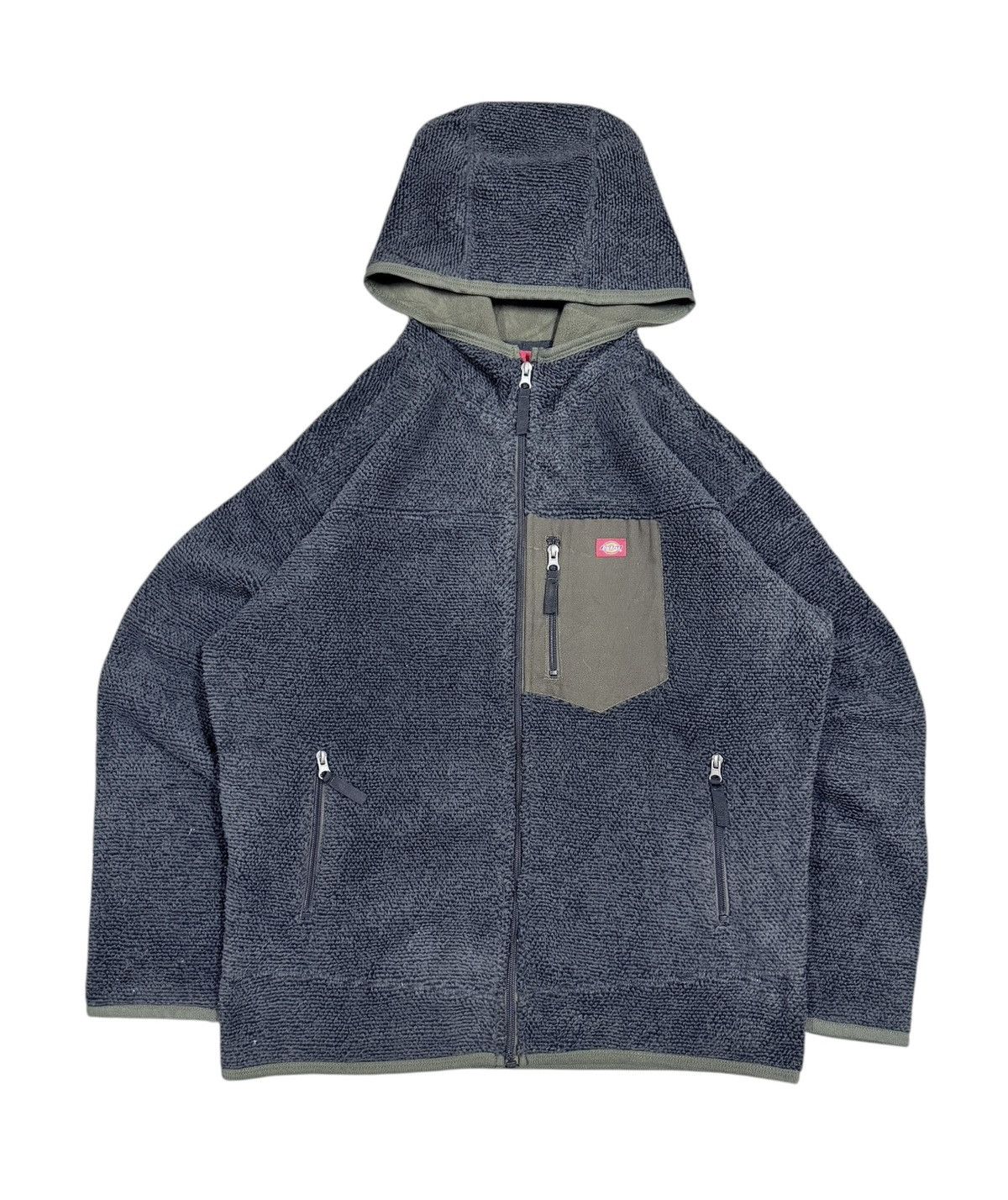 Dickies Vtg💥Dickies Fleece Zipper Hoodies Jacket Size US L / EU 52-54 / 3 - 1 Thumbnail