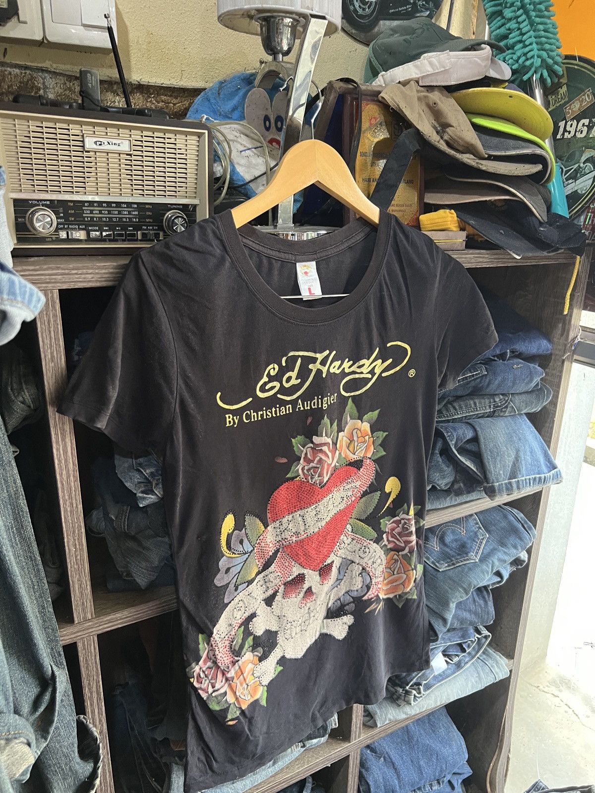 Ed Hardy 🔥Ed Hardy by Christian Audigier Kills Love Slowly Size S / US 4 / IT 40 - 4 Thumbnail