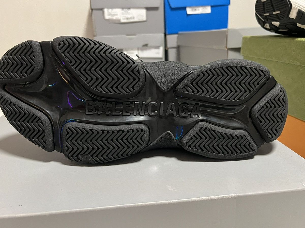 Balenciaga Balenciaga Triple S All Over Black/Multicolor Size US 11 / EU 44 - 9 Thumbnail