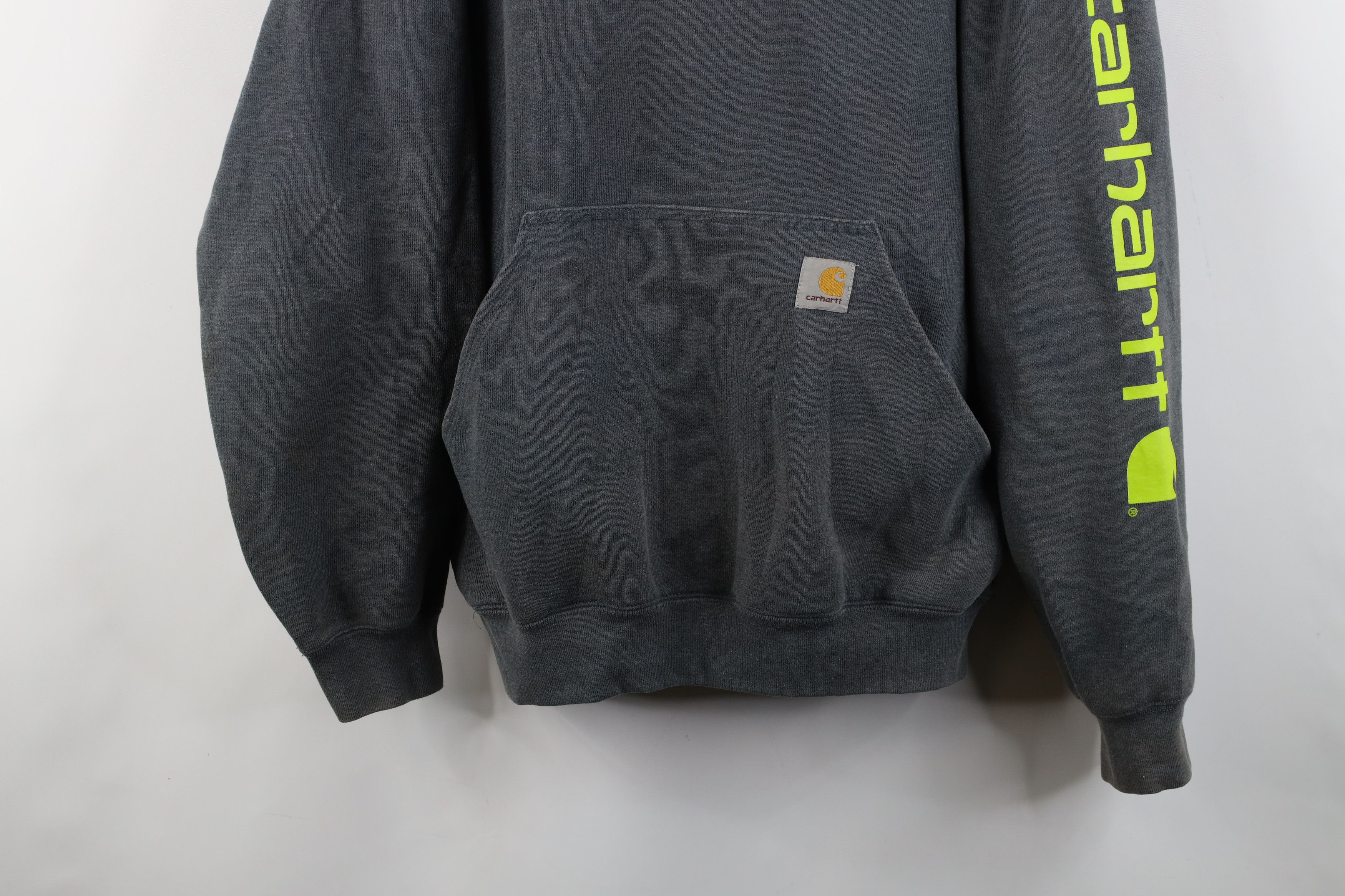 Carhartt × Vintage Vintage Carhartt Spell Out Heavyweight Hoodie Sweatshirt Size US M / EU 48-50 / 2 - 3 Thumbnail