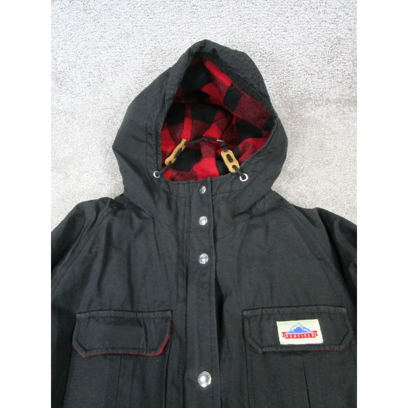 Penfield Penfield Jacket Womens XS Black Parka Lined Polyester Softshell Cotton Blend Long Sleeve Womens XS Black Parka Lined Jacket Size XS / US 0-2 / IT 36-38 - 2 Thumbnail