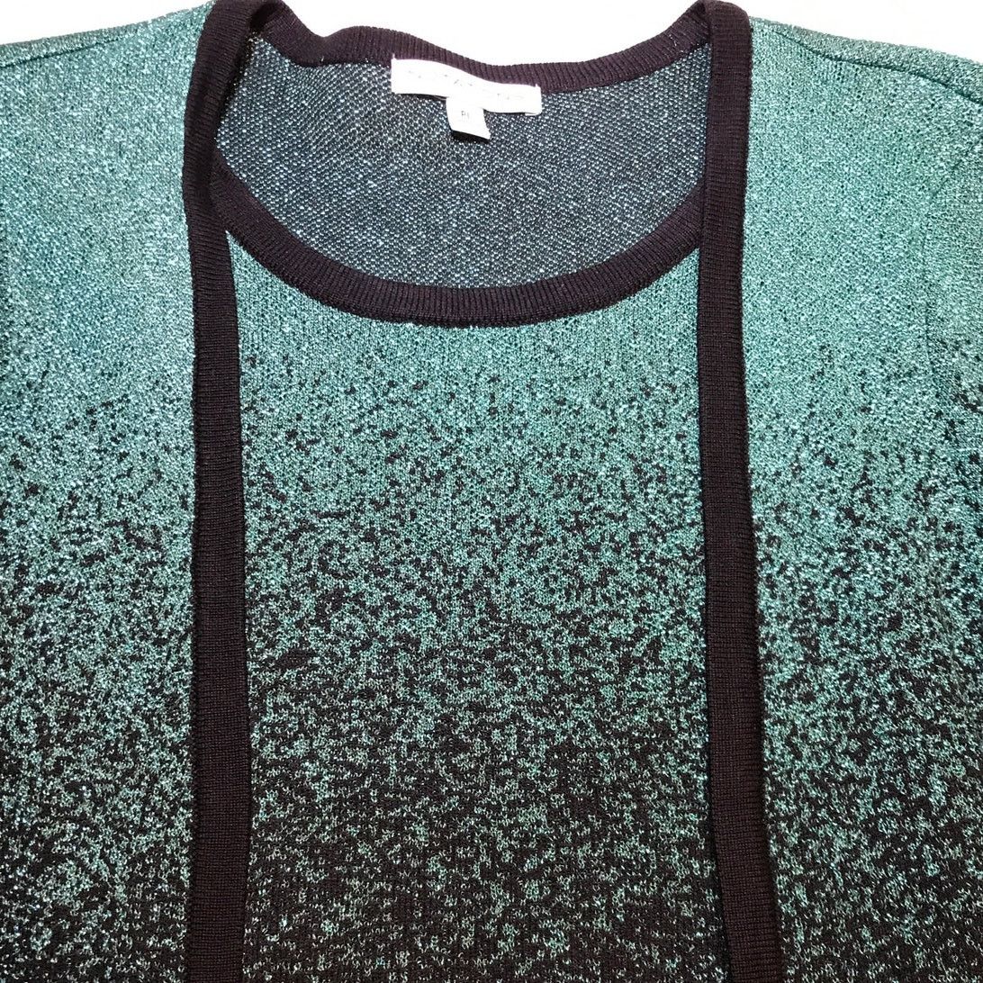 Other Notations Petite Scoop Neck Long Sleeve Sweater PL Size L / US 10 / IT 46 - 6 Thumbnail