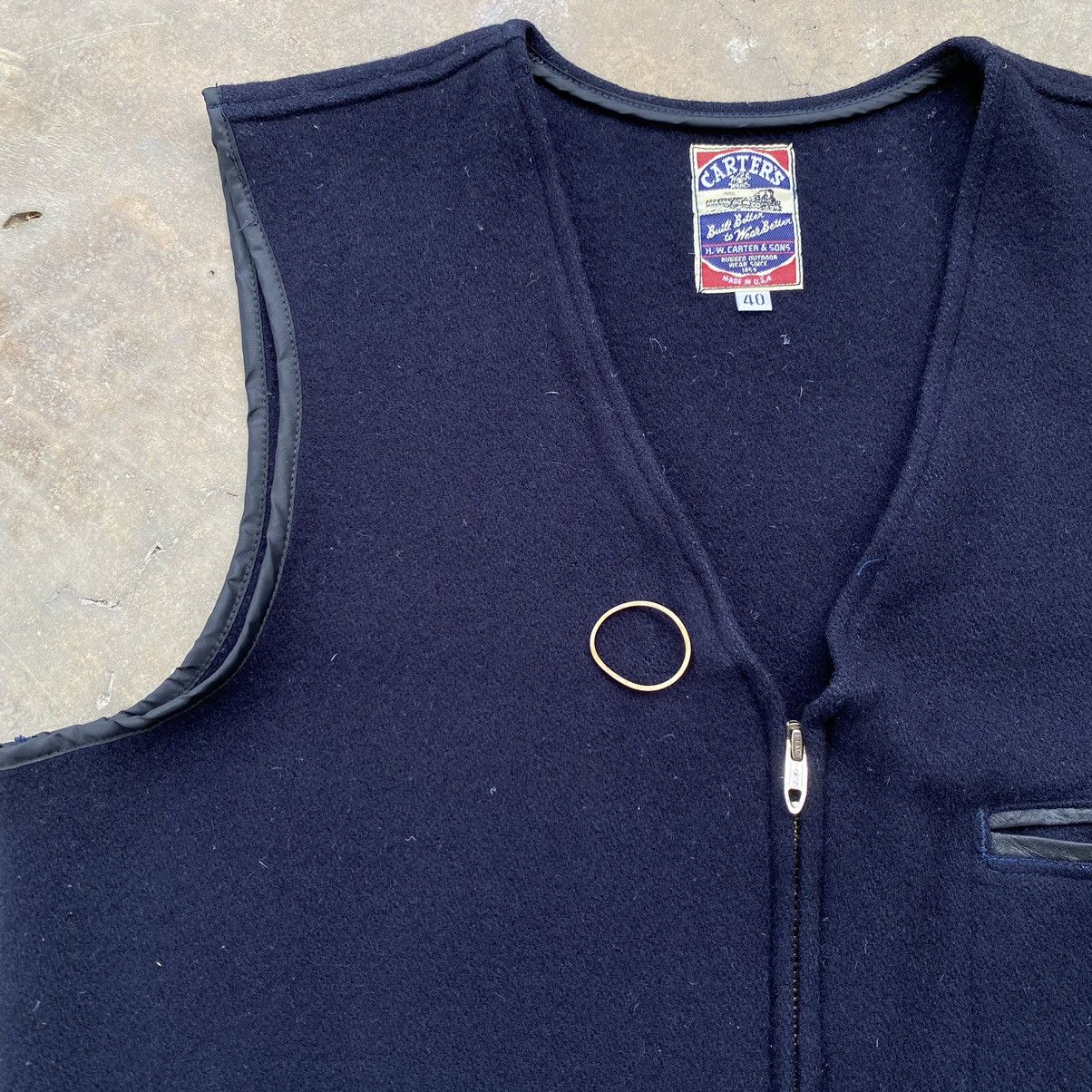 Carter's × Vintage Vintage Carters Wool Vest Jacket Size US M / EU 48-50 / 2 - 12 Thumbnail