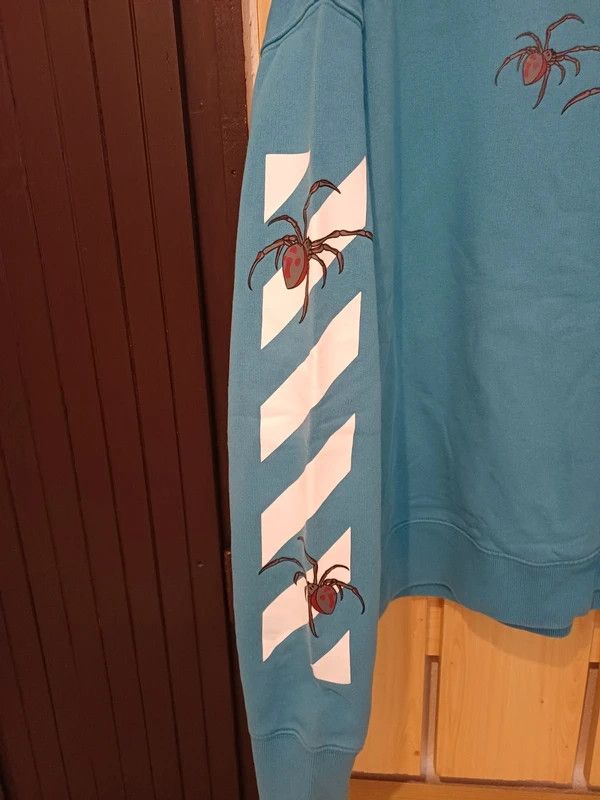 Off-White Off-White SS20 Arachno Arrow "Sky Blue" Sweater Size US XL / EU 56 / 4 - 6 Thumbnail