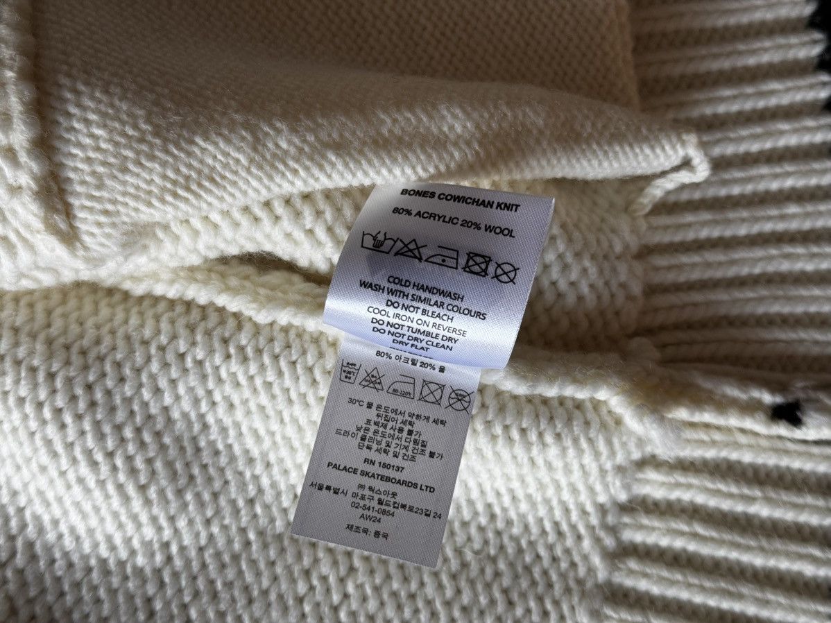 Palace Bones Cowichan Knit Zip Up Sweater Size US M / EU 48-50 / 2 - 8 Thumbnail