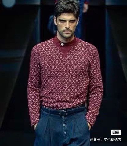 Giorgio Armani GIORGIO ARMANI silk blend sweater top zegna brioni Size US M / EU 48-50 / 2 - 2 Thumbnail