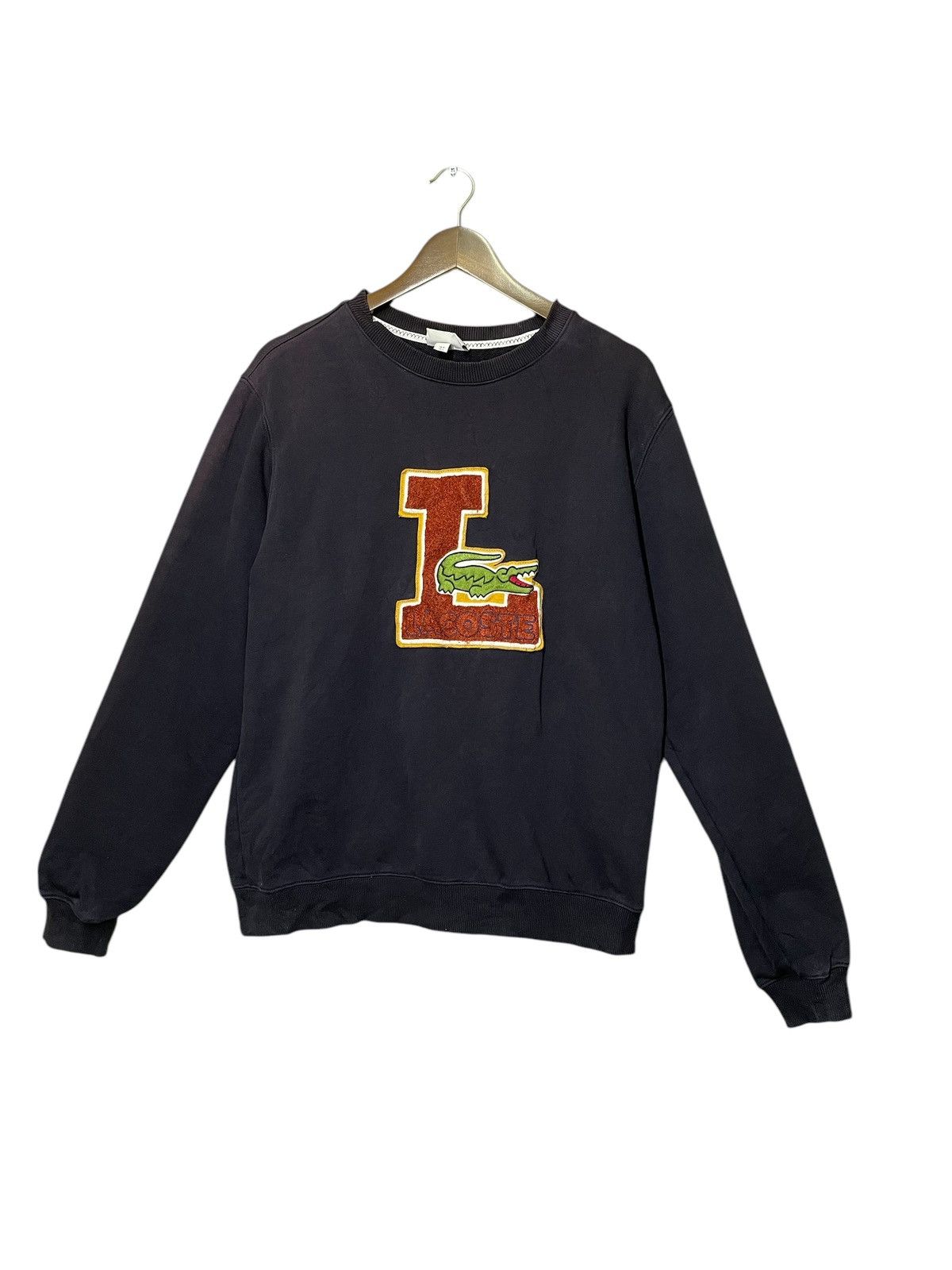 Other Lacoste embroidered big logo crewneck sweatshirt Size US M / EU 48-50 / 2 - 2 Thumbnail