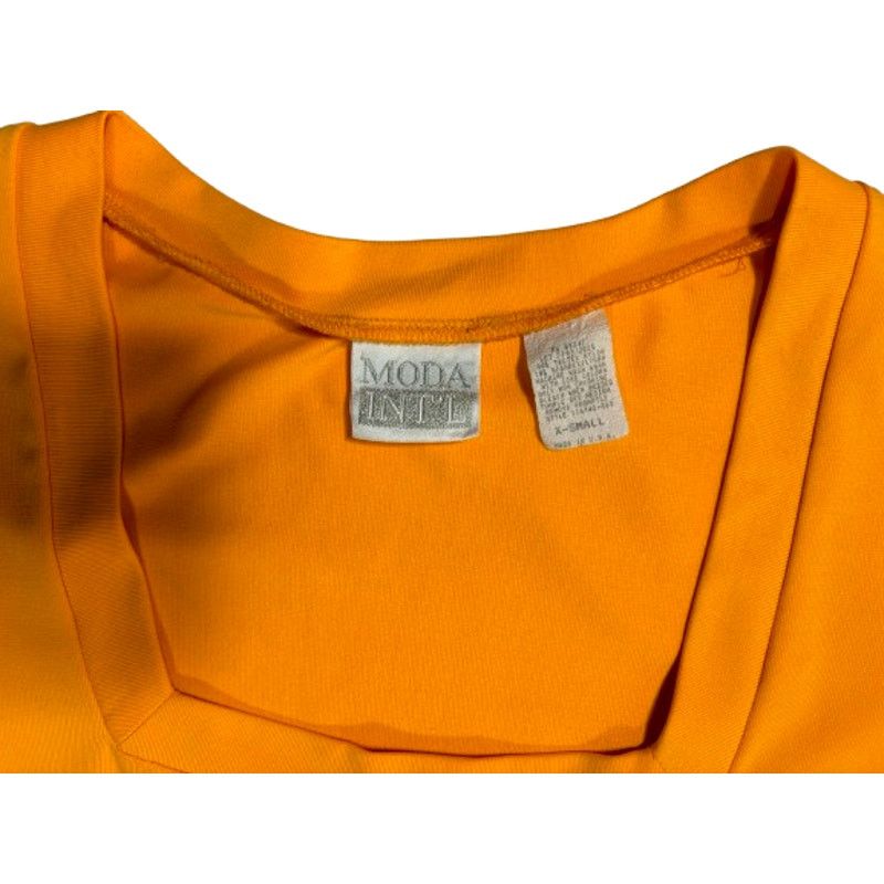 Victoria's Secret Victoria's Secret MODA INTL Dress Short Sleeve Orange XS Size XS / US 0-2 / IT 36-38 - 6 Thumbnail