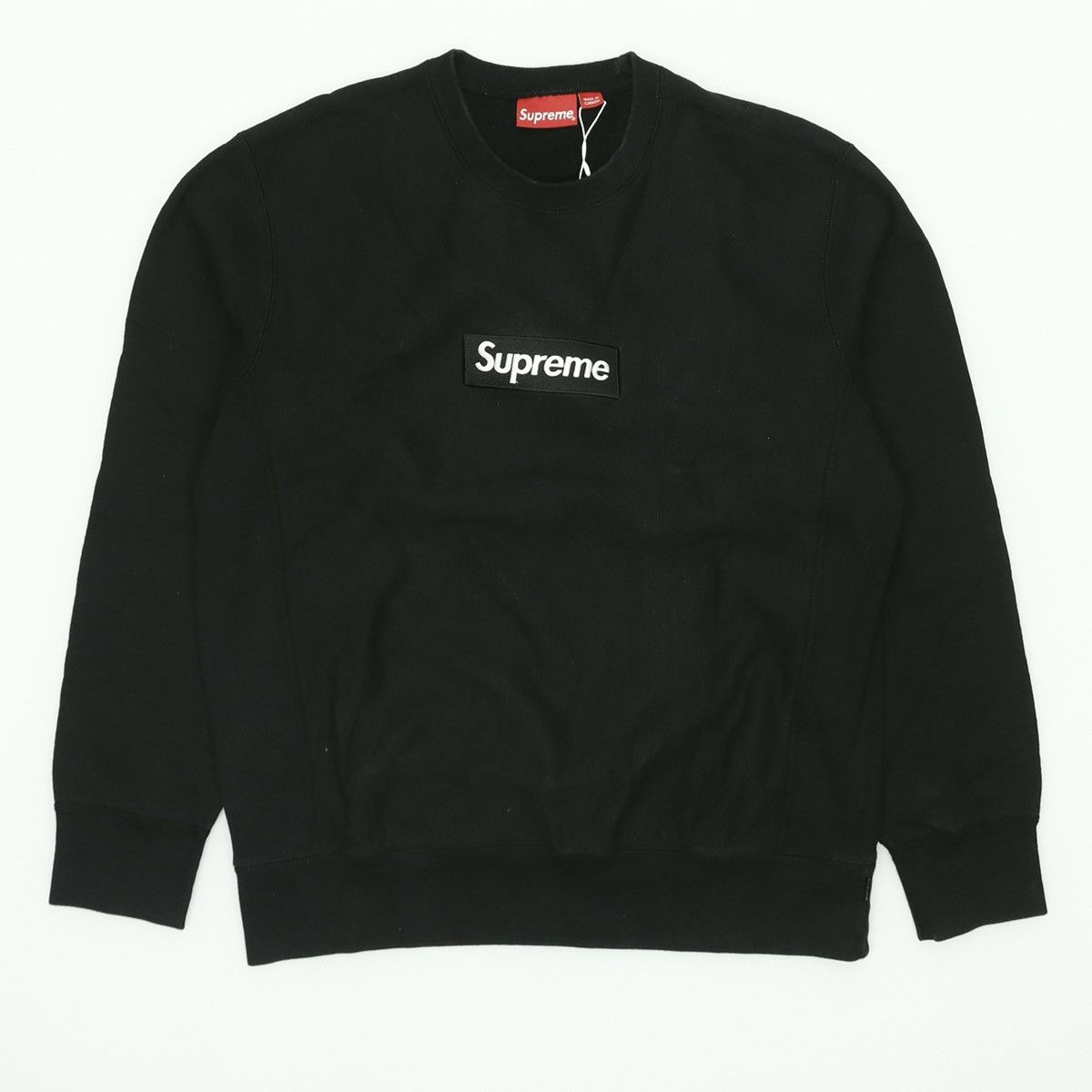 supreme box logo crewned Ssize シュプリーム Supreme Supreme FW18 Box Logo Crewneck Sweatshirt | Grailed