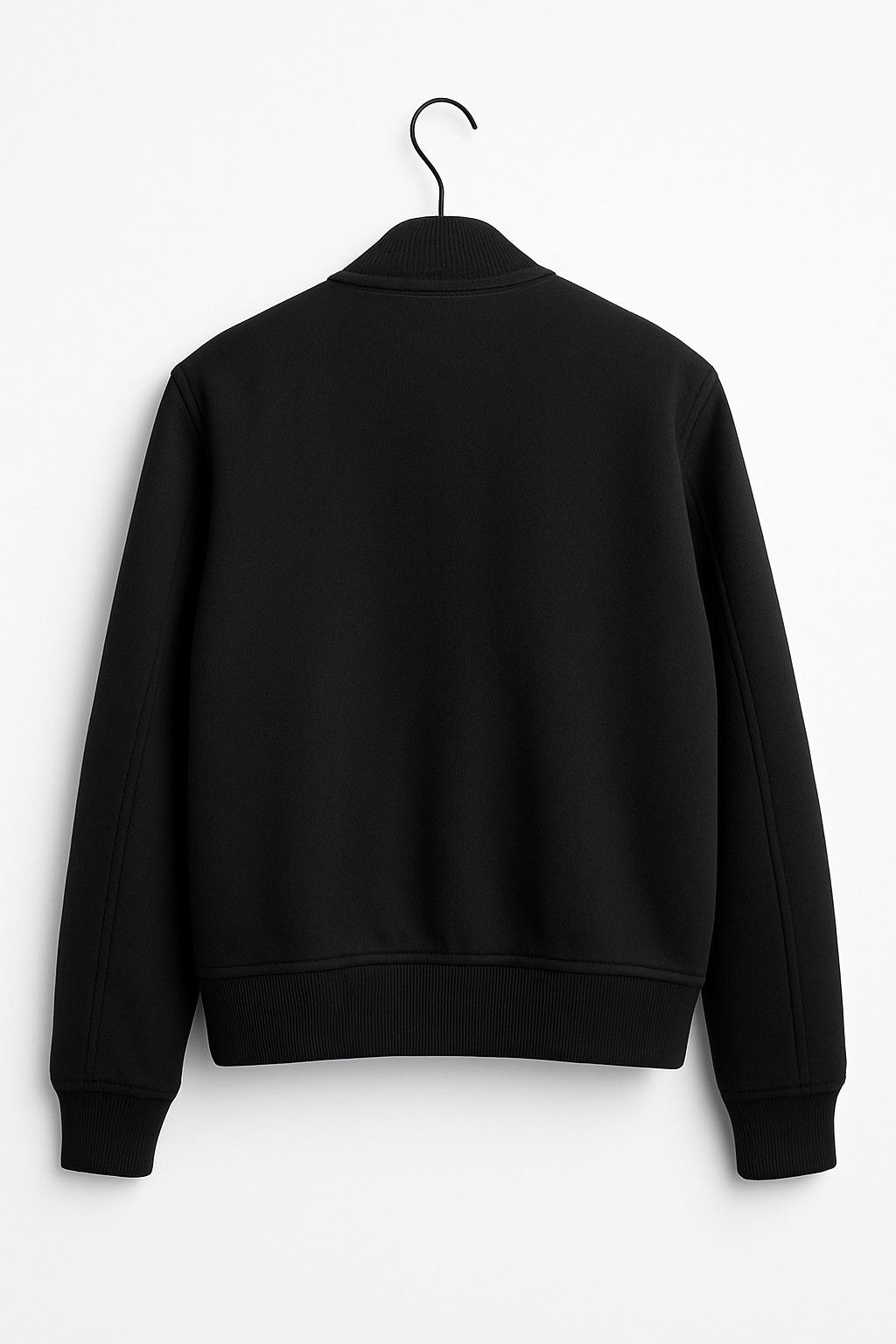 Ciaopanic Vintage Special Works & Styles Black Wool Bomber Jacket Size US L / EU 52-54 / 3 - 2 Thumbnail