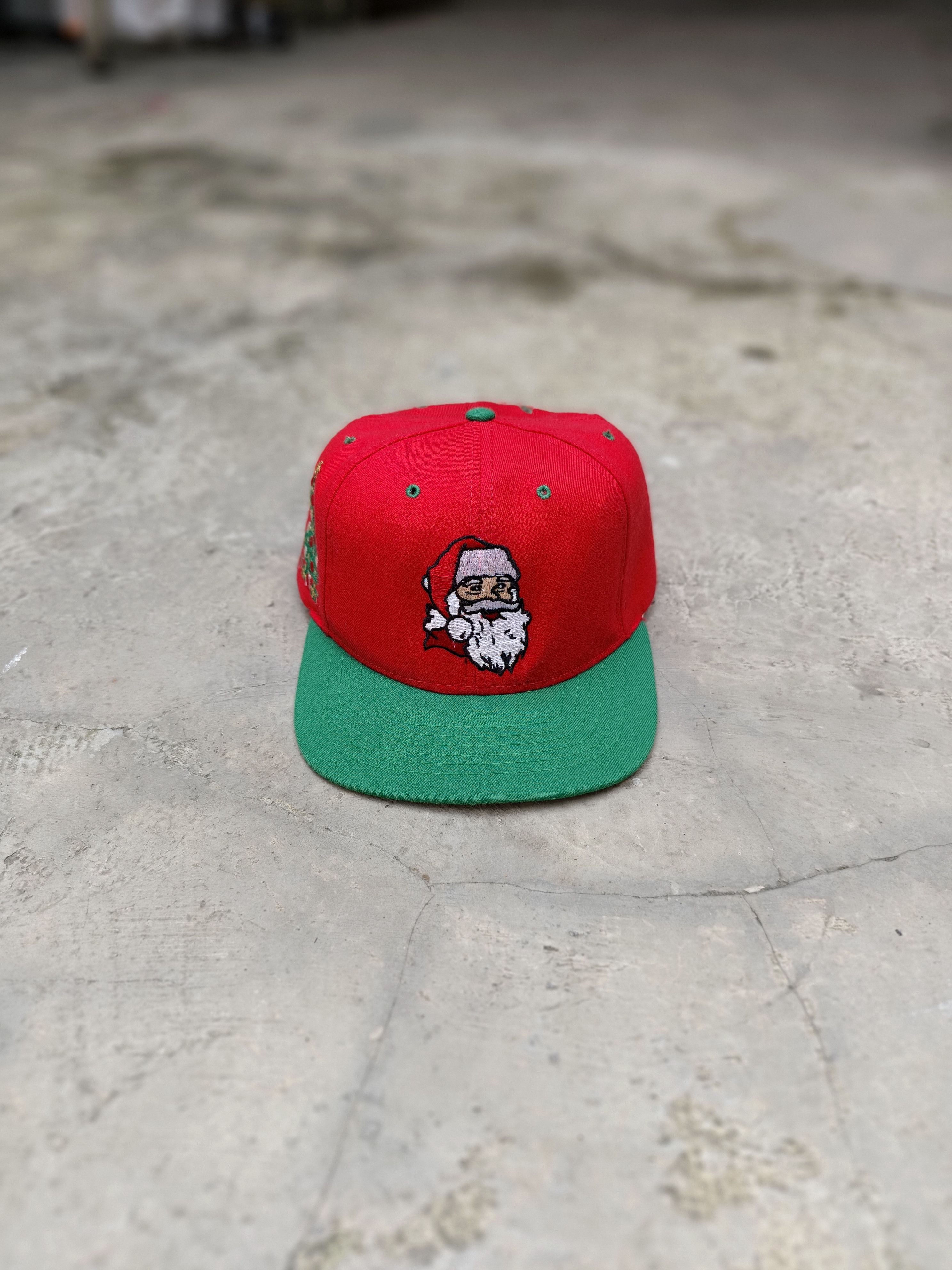 American Needle Santa Claus Blockhead VTG hat Size ONE SIZE - 3 Thumbnail