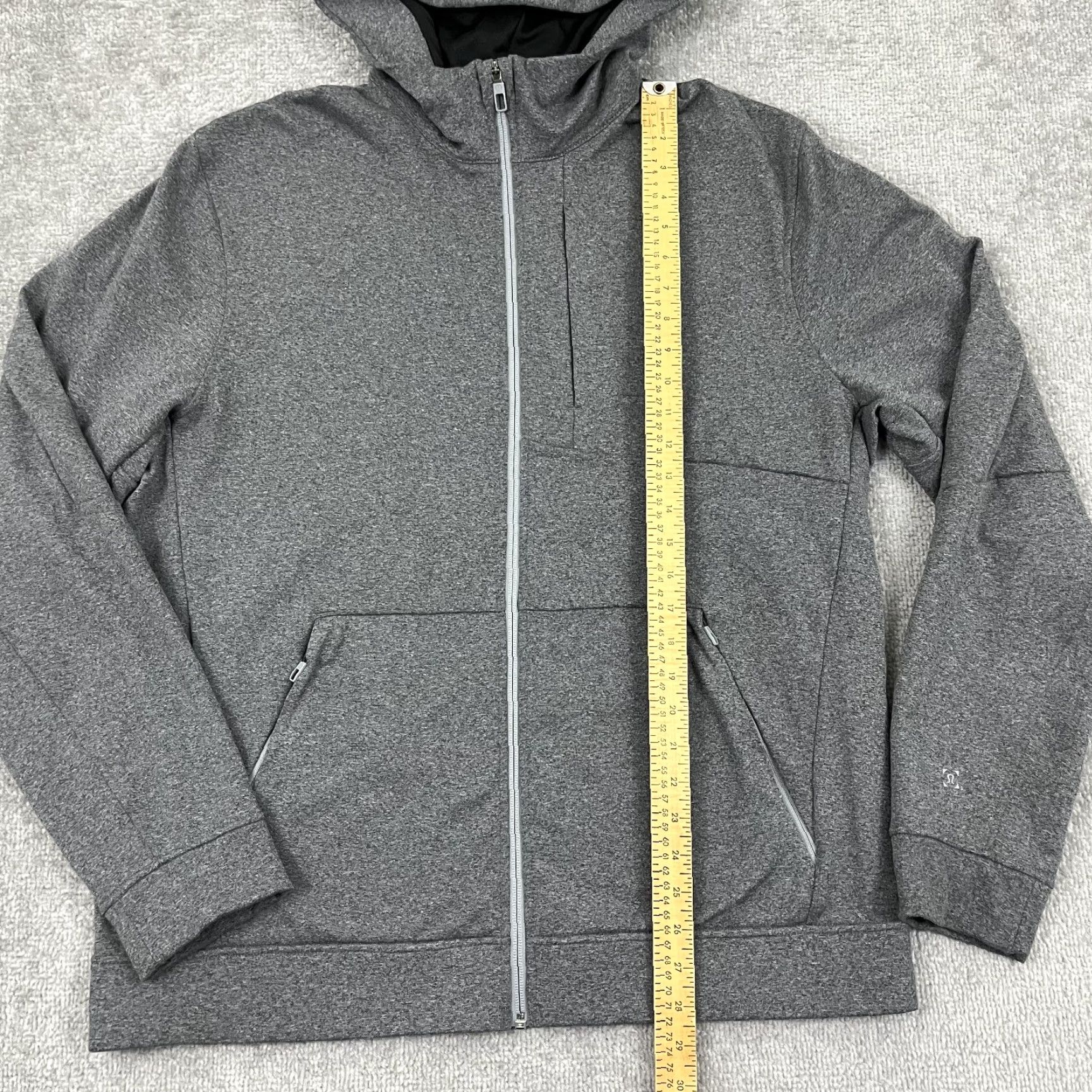 Lululemon Lululemon City Sweat Zip Hoodie Mens XL Gray Jacket Active Athleisure Running Jacket Size US XL / EU 56 / 4 - 5 Thumbnail