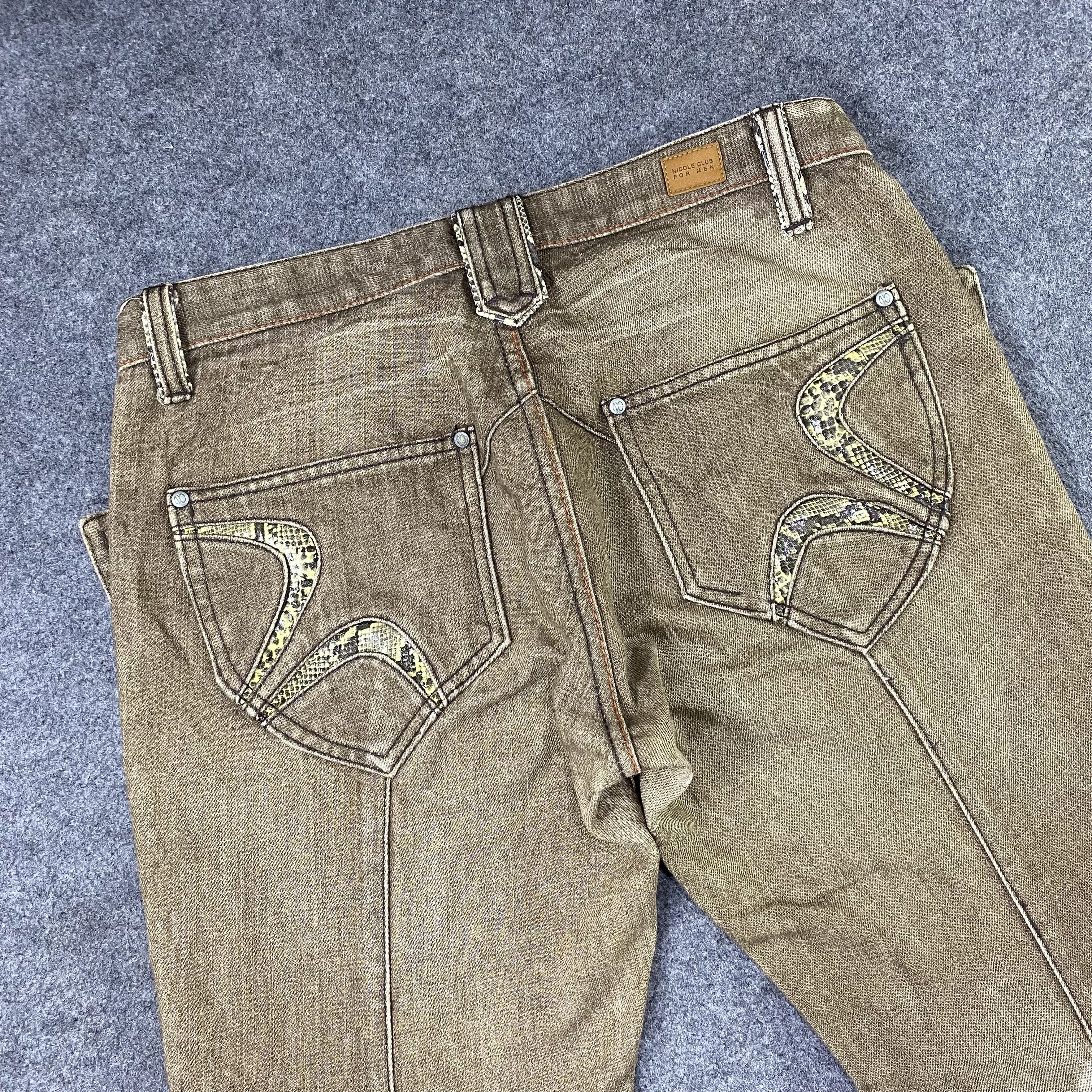 Designer × Japanese Brand × Matsuda 🇯🇵 Japanese Designer Nicole Club For Men Jeans-J1155 Size US 31 - 6 Thumbnail