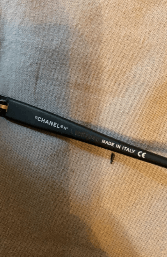 Chanel Chanel Sunglasses 4029 CC Rhinestone Logo Rimless Vintage Size ONE SIZE - 6 Thumbnail