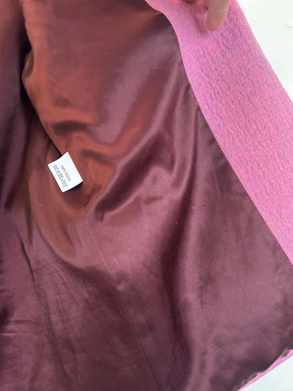 Dries Van Noten Dries Van Noten Wool Jacket. Pink Wool size M Size XS / US 0-2 / IT 36-38 - 8 Thumbnail